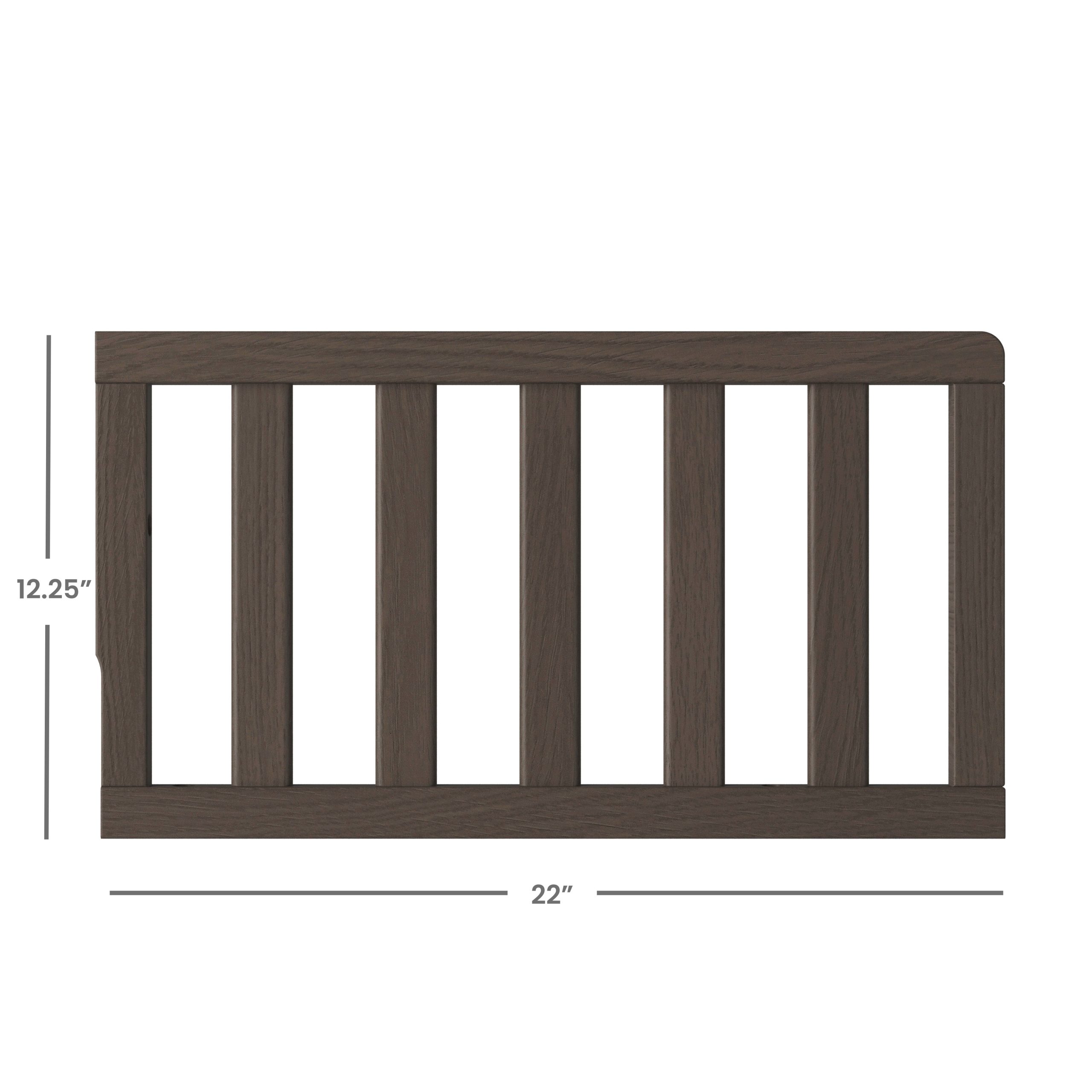 F09501 - Toddler Guard Rail. Dapper Gray - Image 2