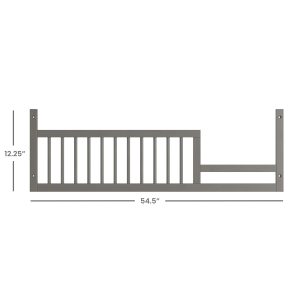 F09502 - Toddler Guard Rail. Lunar Gray