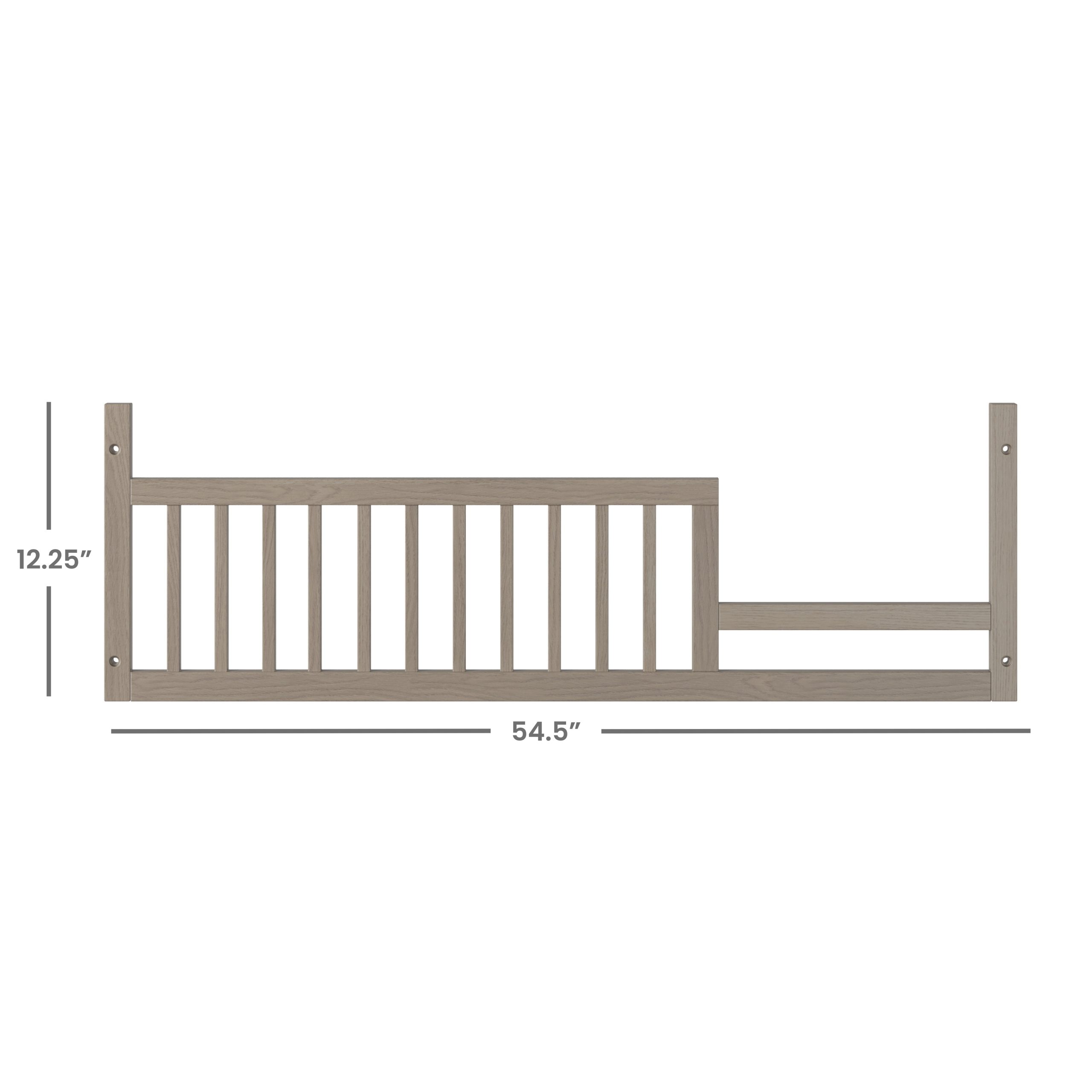 F09503 - Toddler Guard Rail - Crescent Grey - Image 2