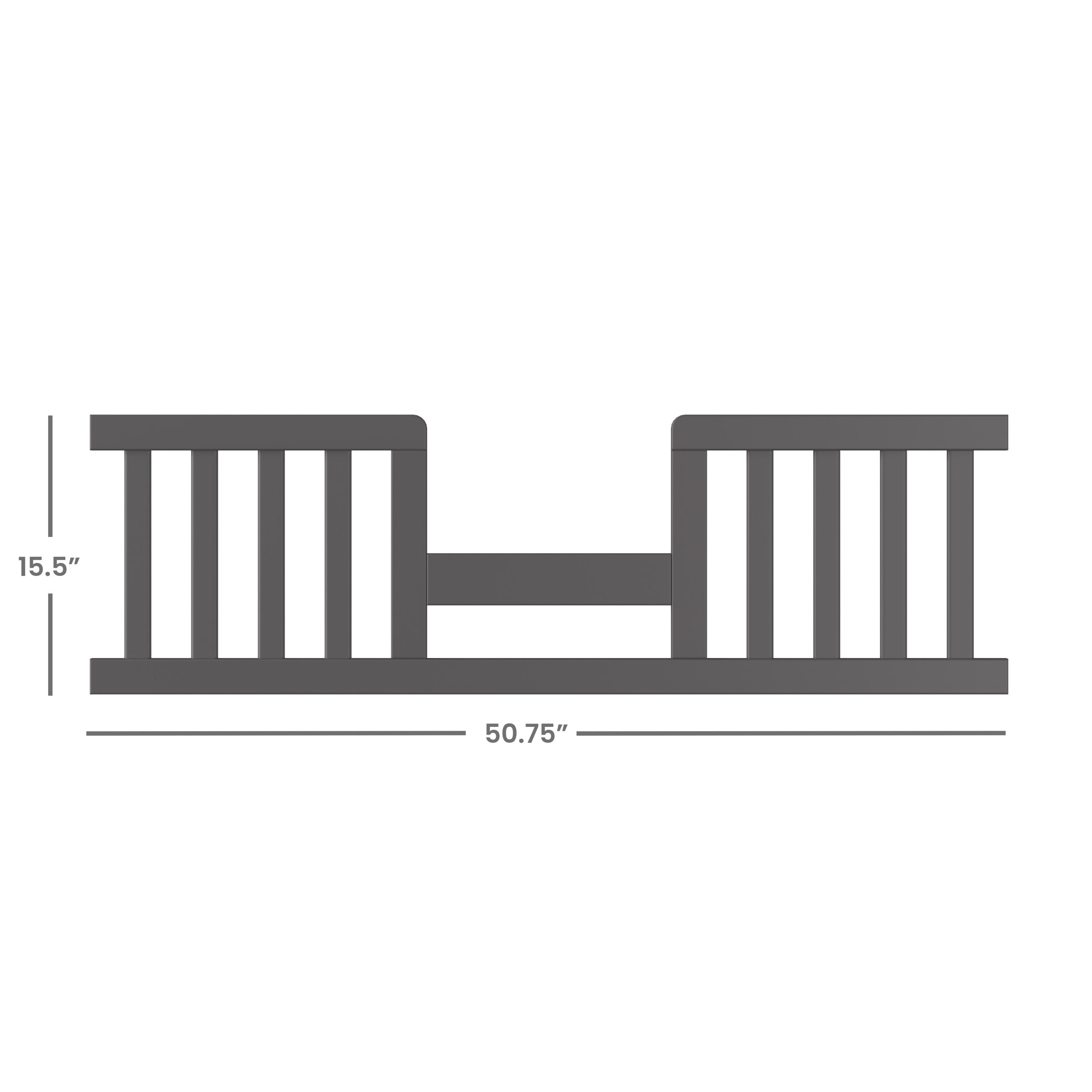 F09514 - Toddler Guard Rail. Cool Gray - Image 2