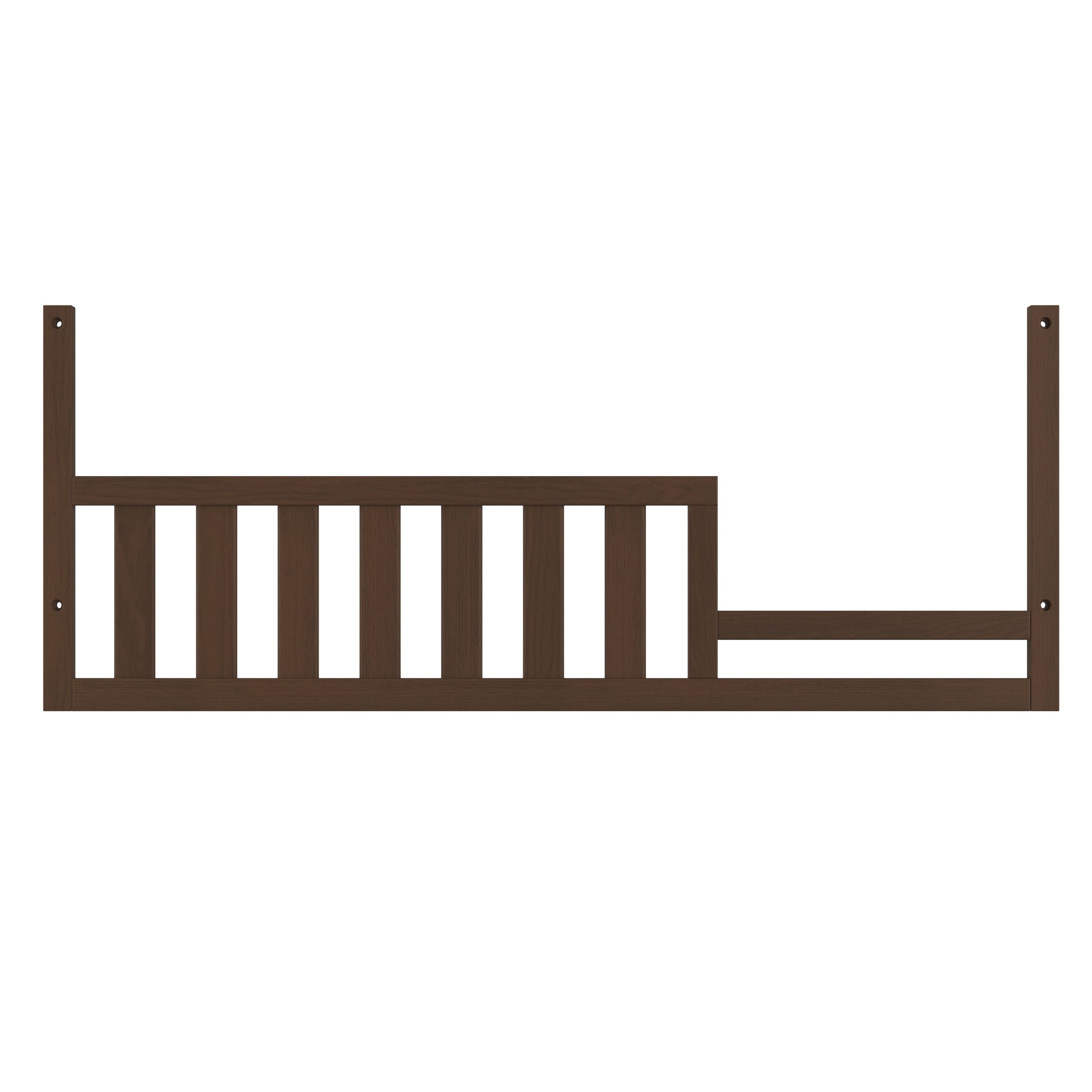 F09554 - Toddler Guard Rail. Toasted Chestnut