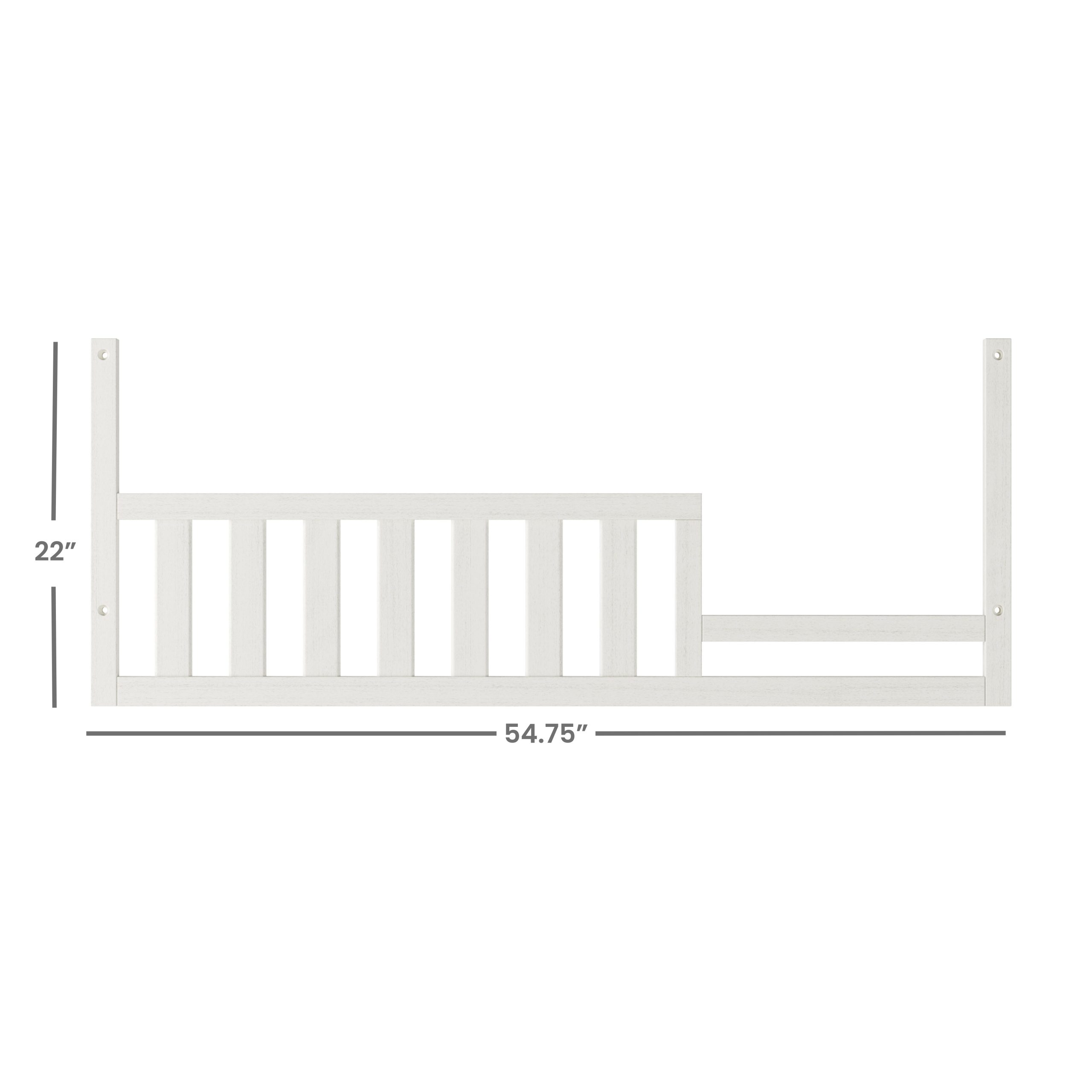 F09554 - Toddler Guard Rail - Vintage Linen - Image 2