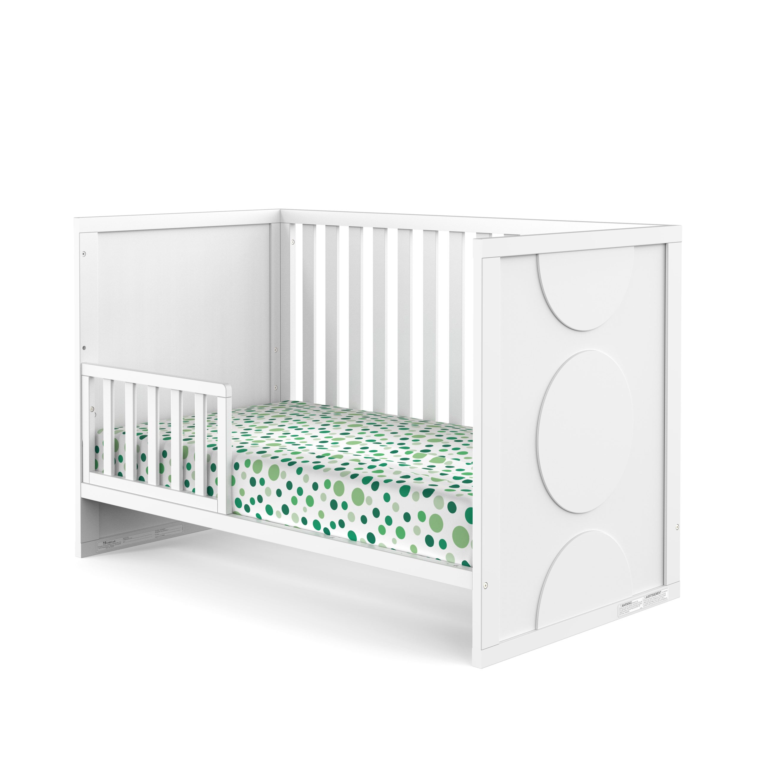 F09501 - Toddler Guard Rail - Matte White - Image 5
