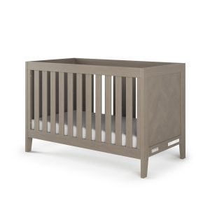 Kieran 3-in-1 Convertible Crib. Crescent Gray