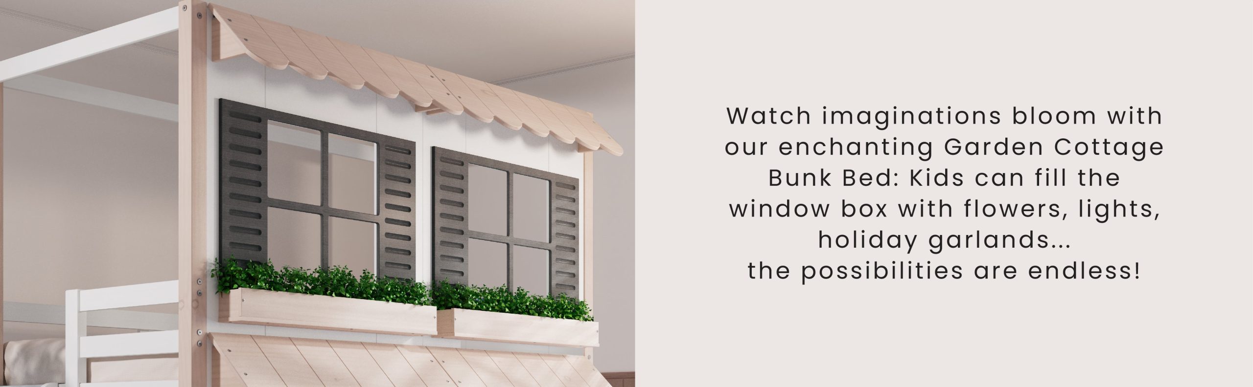 Garden Cottage Twin over Twin Bunk Bed - Image 14
