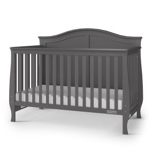 Camden 4-in-1 Convertible Crib. Cool Grey