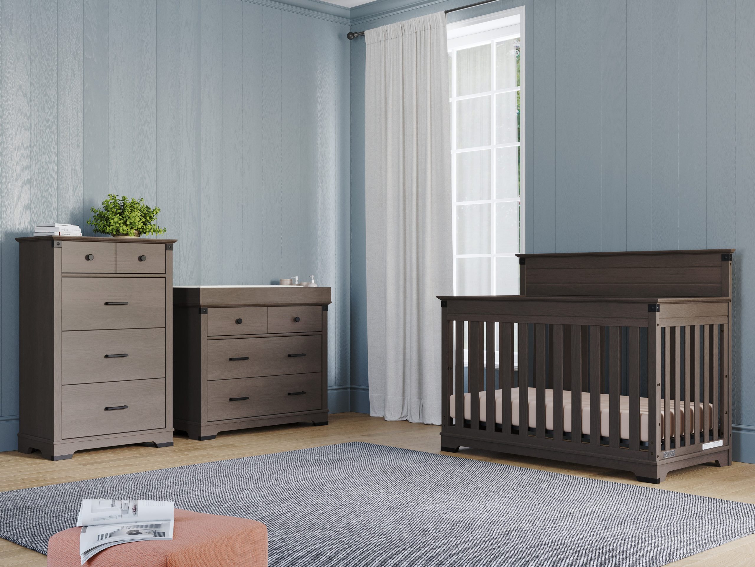 F01792 - Universal Changing Table Topper. Dapper Gray - Image 9