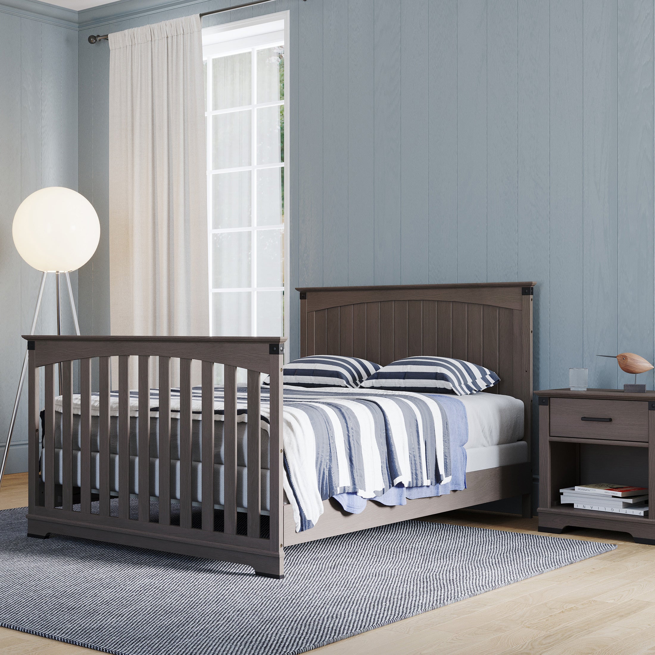 Redmond Nightstand. Dapper Gray - Image 15
