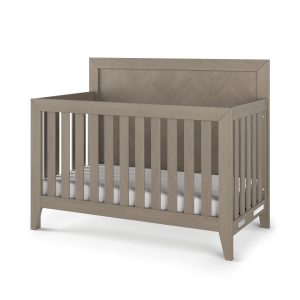 Kieran 4-in-1 Convertible Crib. Crescent Gray