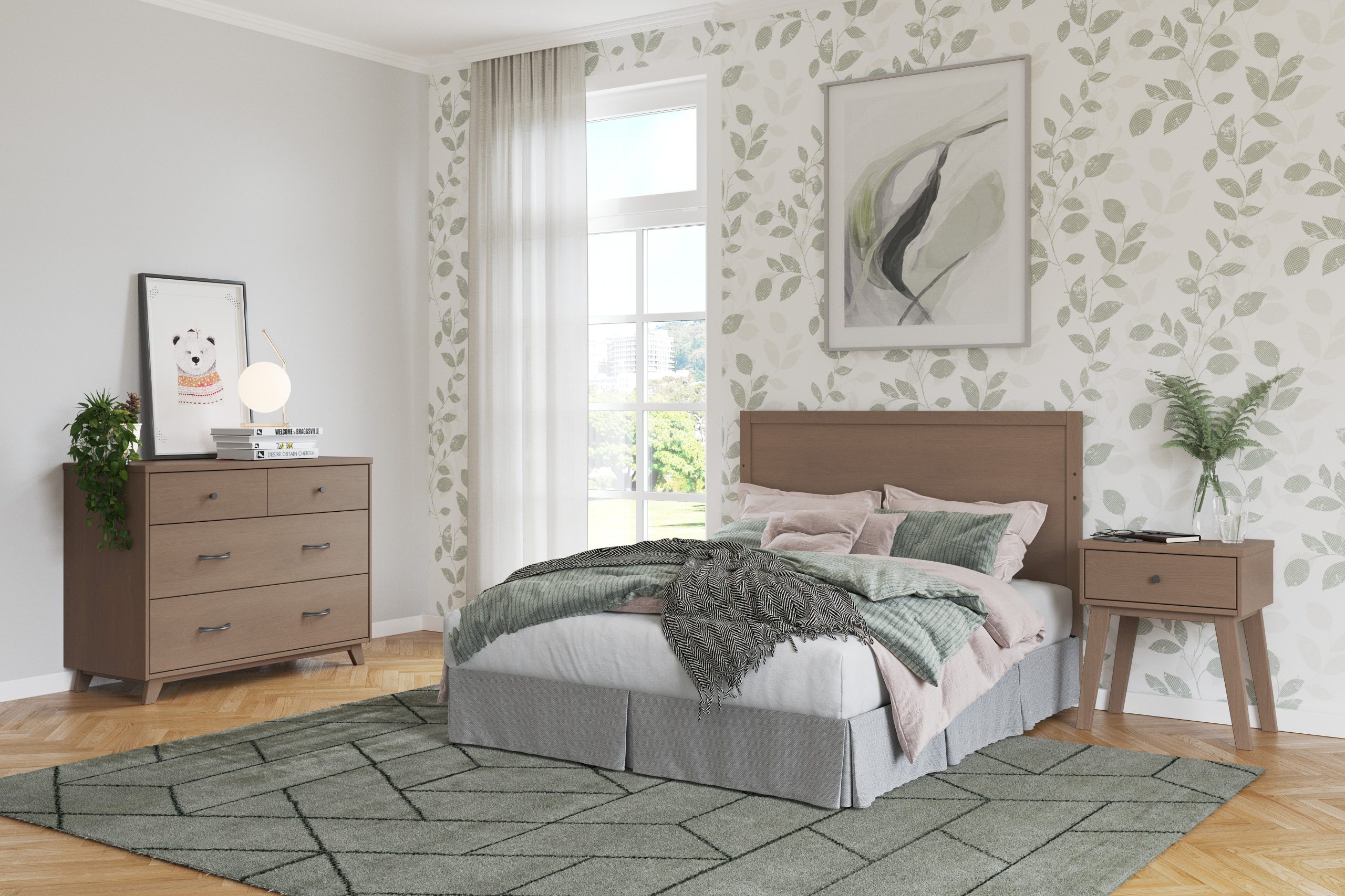 Soho Nightstand. Dusty Heather - Image 10