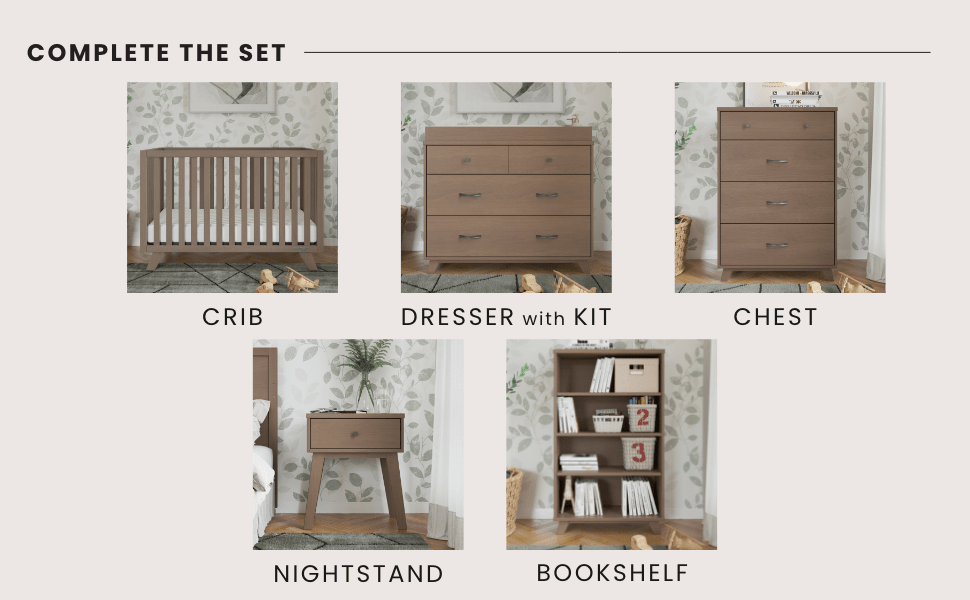 Soho 4 Drawer Chest. Dusty Heather - Image 7