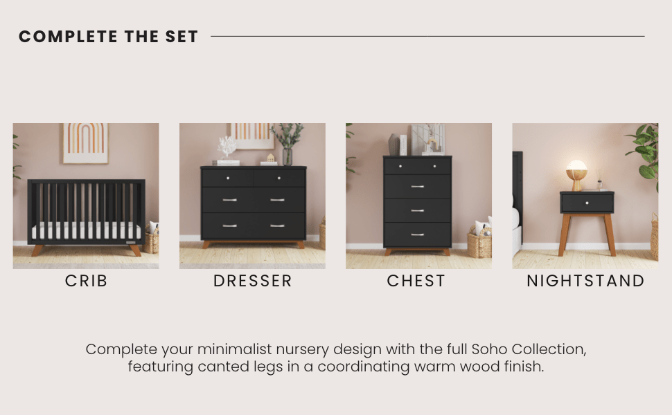 Soho Nightstand. Ebony - Image 7