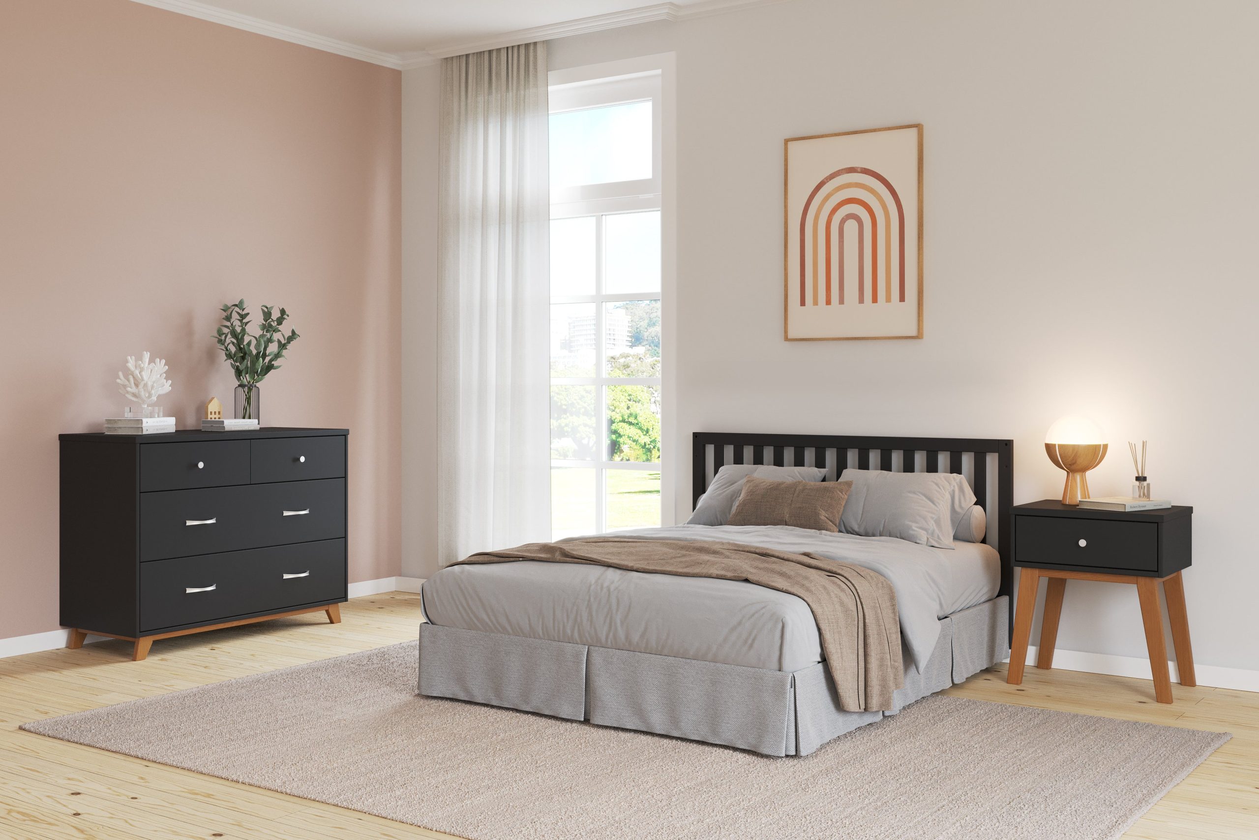 Soho Nightstand. Ebony - Image 9