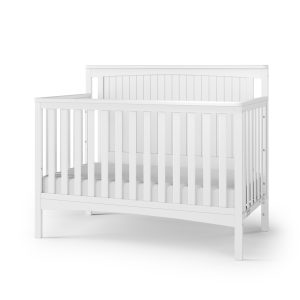 Scout 4-in-1 Convertible Crib. Matte White