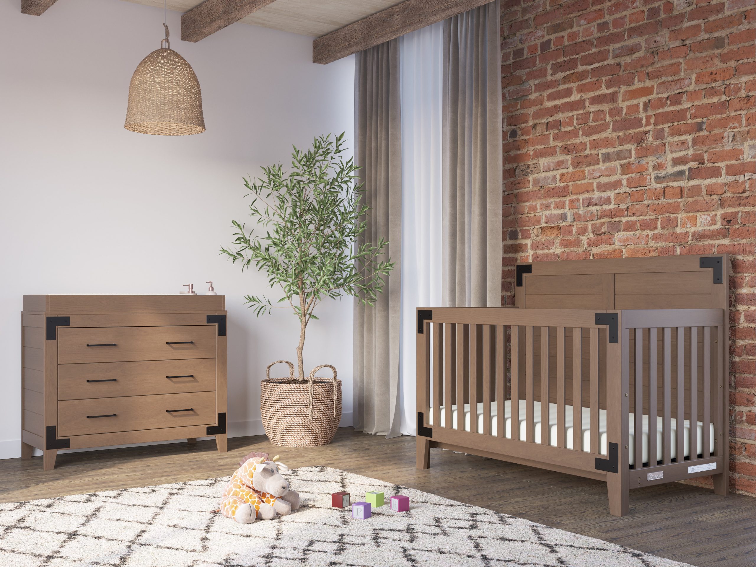 F01792 - Universal Changing Table Topper. Dusty Heather - Image 17