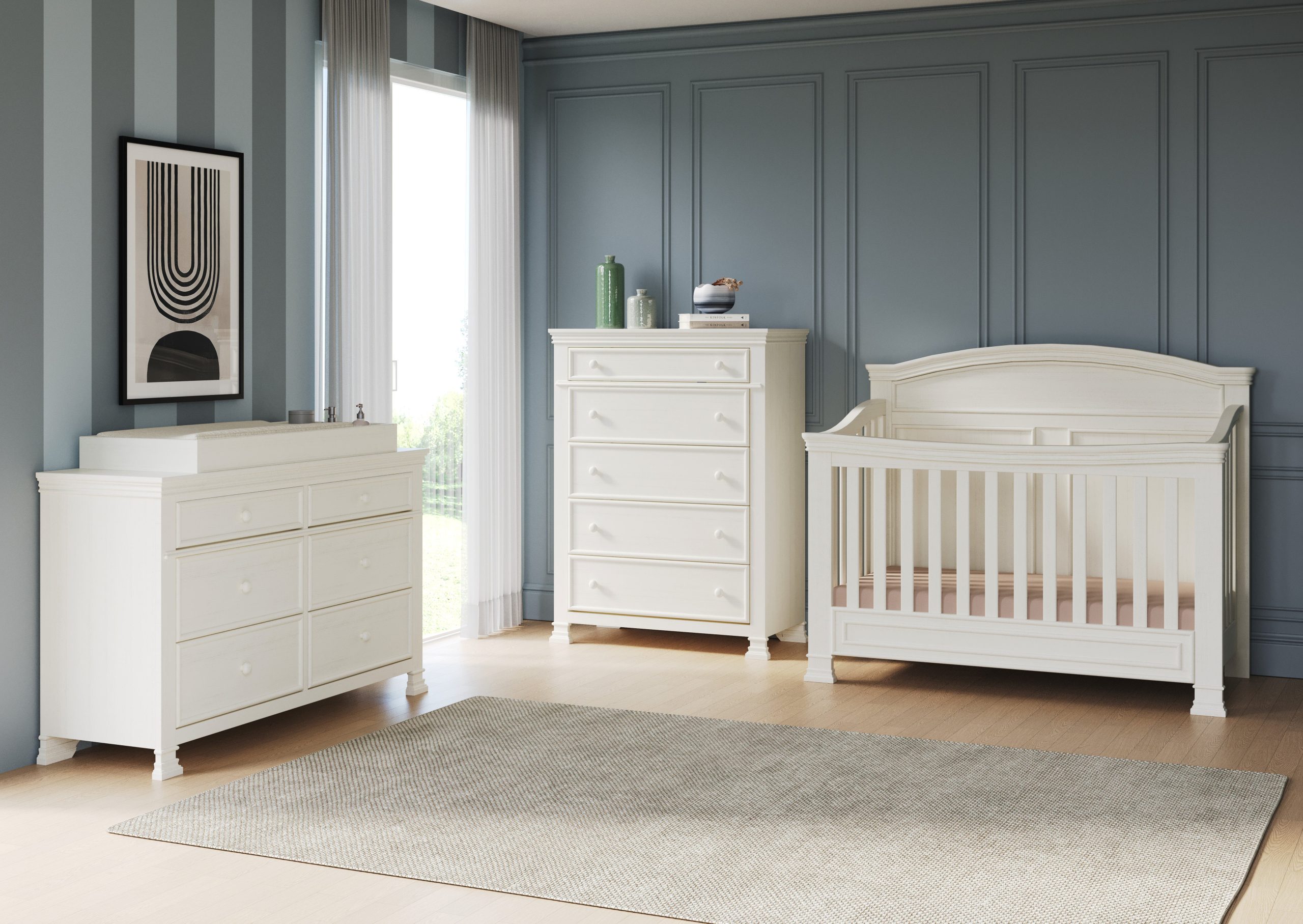 Westgate 4-in-1 Convertible Crib. Vintage Linen - Image 12