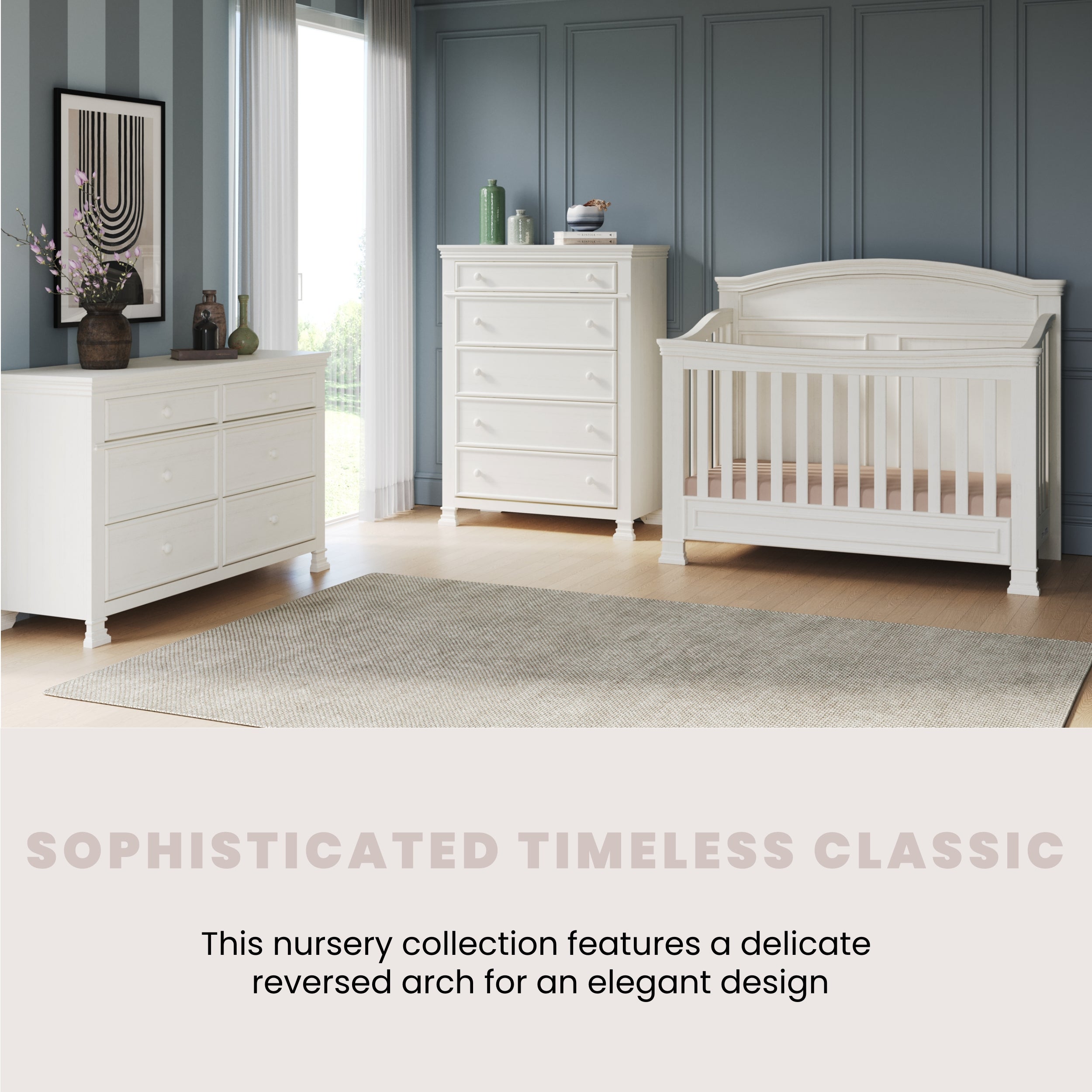 Westgate 4-in-1 Convertible Crib. Vintage Linen - Image 23