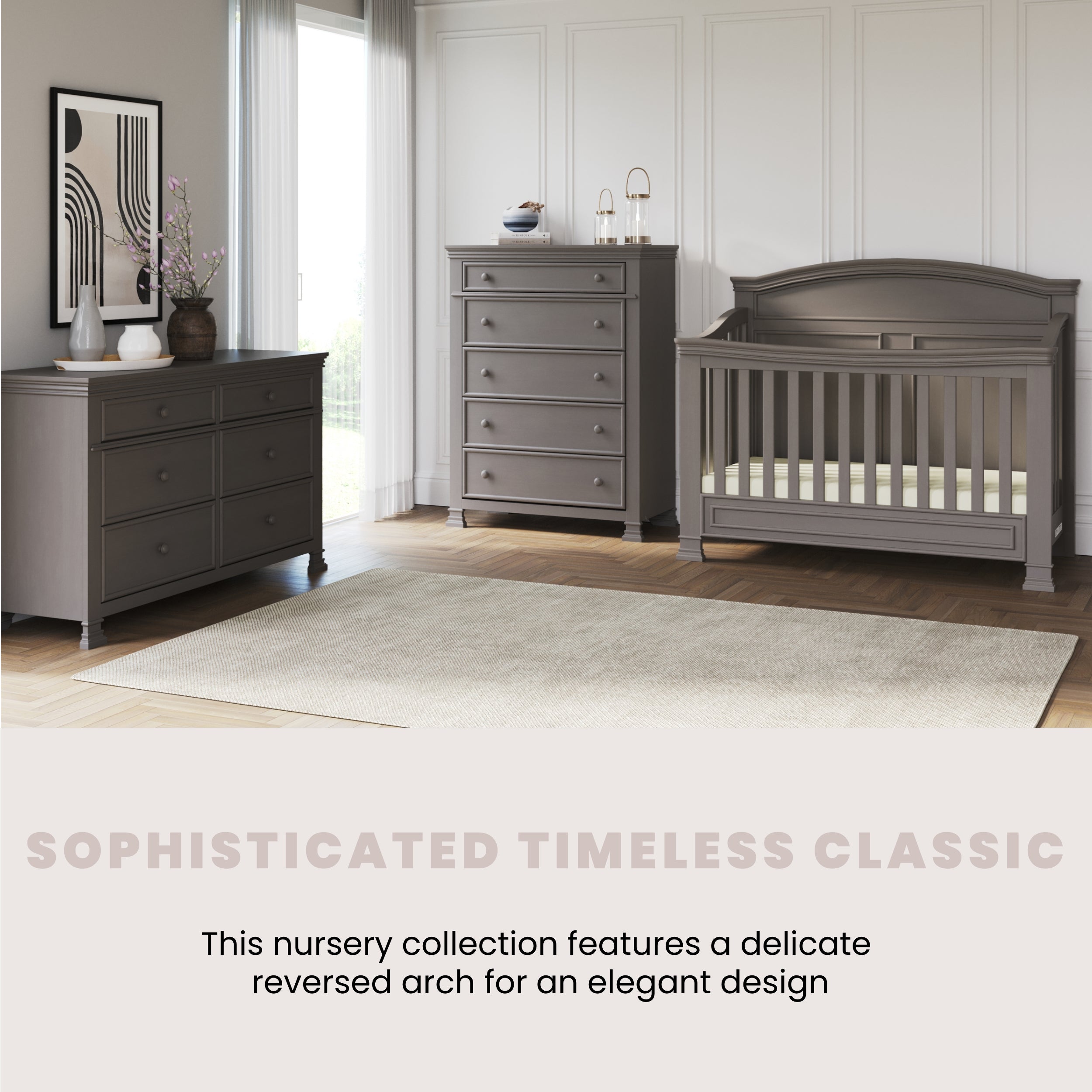Westgate Double Dresser. Chelsea Gray - Image 8
