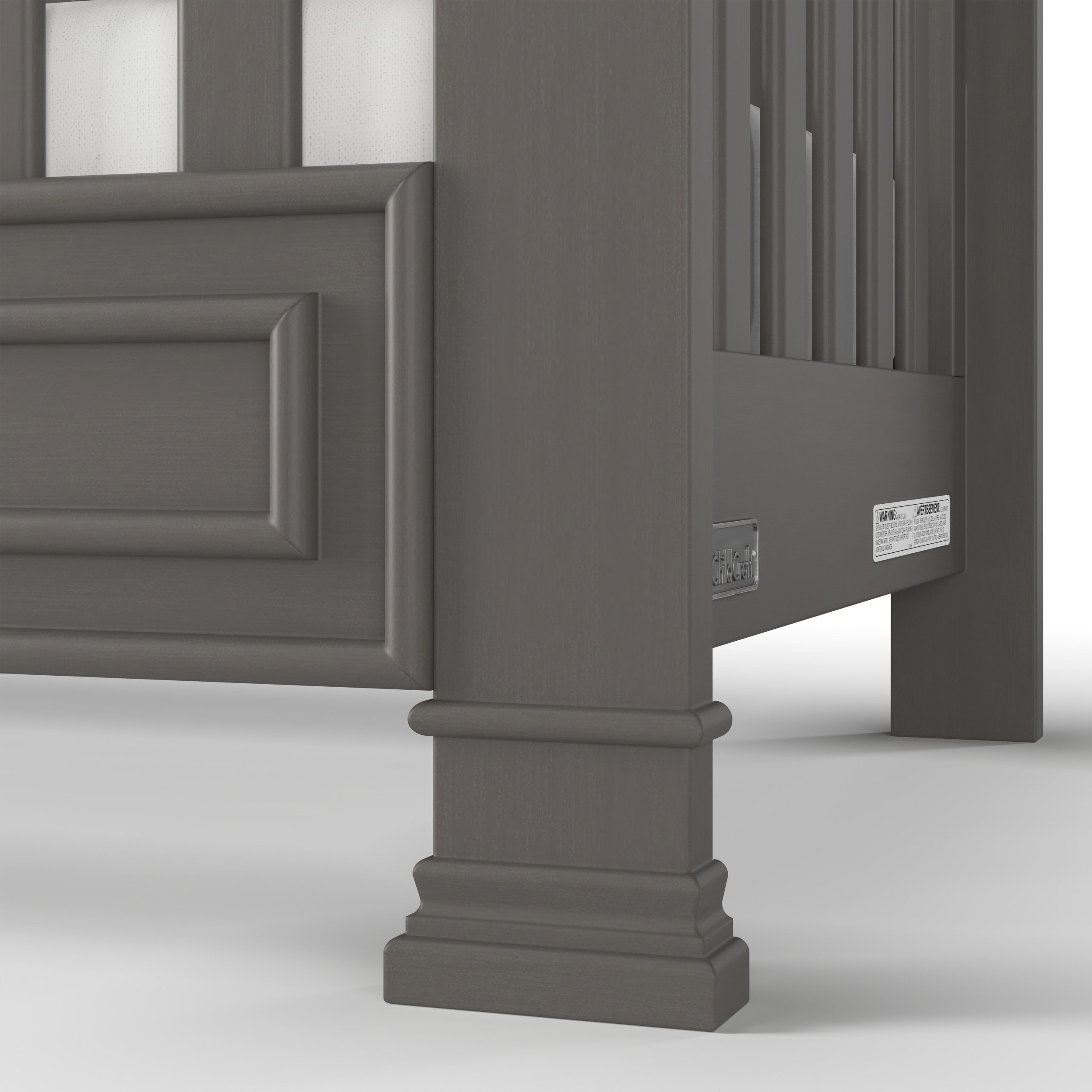 Westgate 4-in-1 Convertible Crib. Chelsea Grey - Image 25