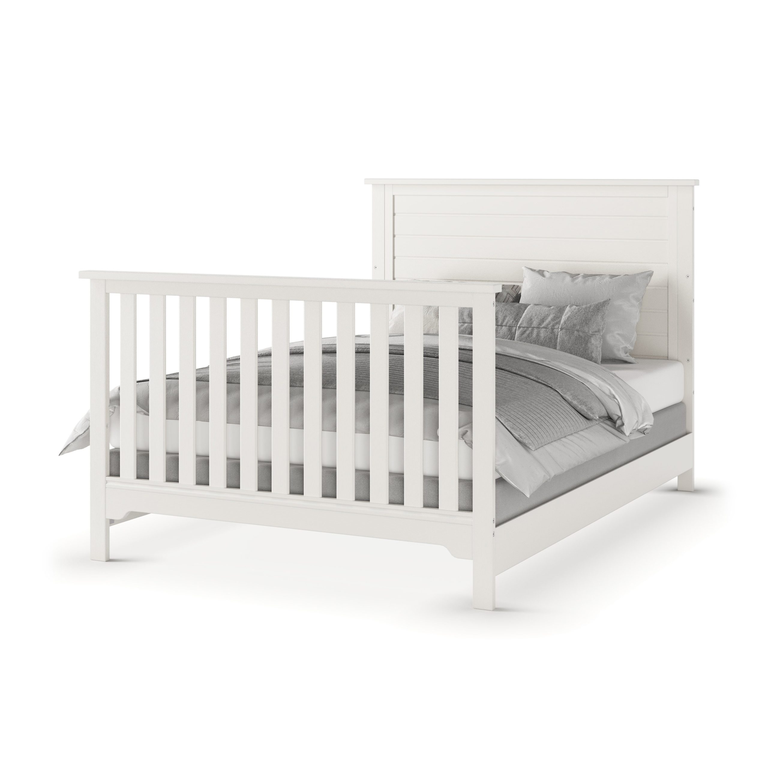 F06401 - Full-Size Bed Rails. Brushed Cotton - Image 2
