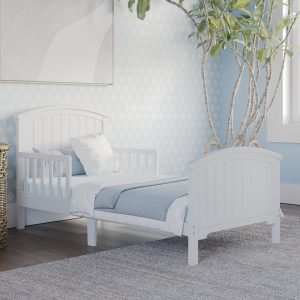 Hampton Toddler Bed. Matte White