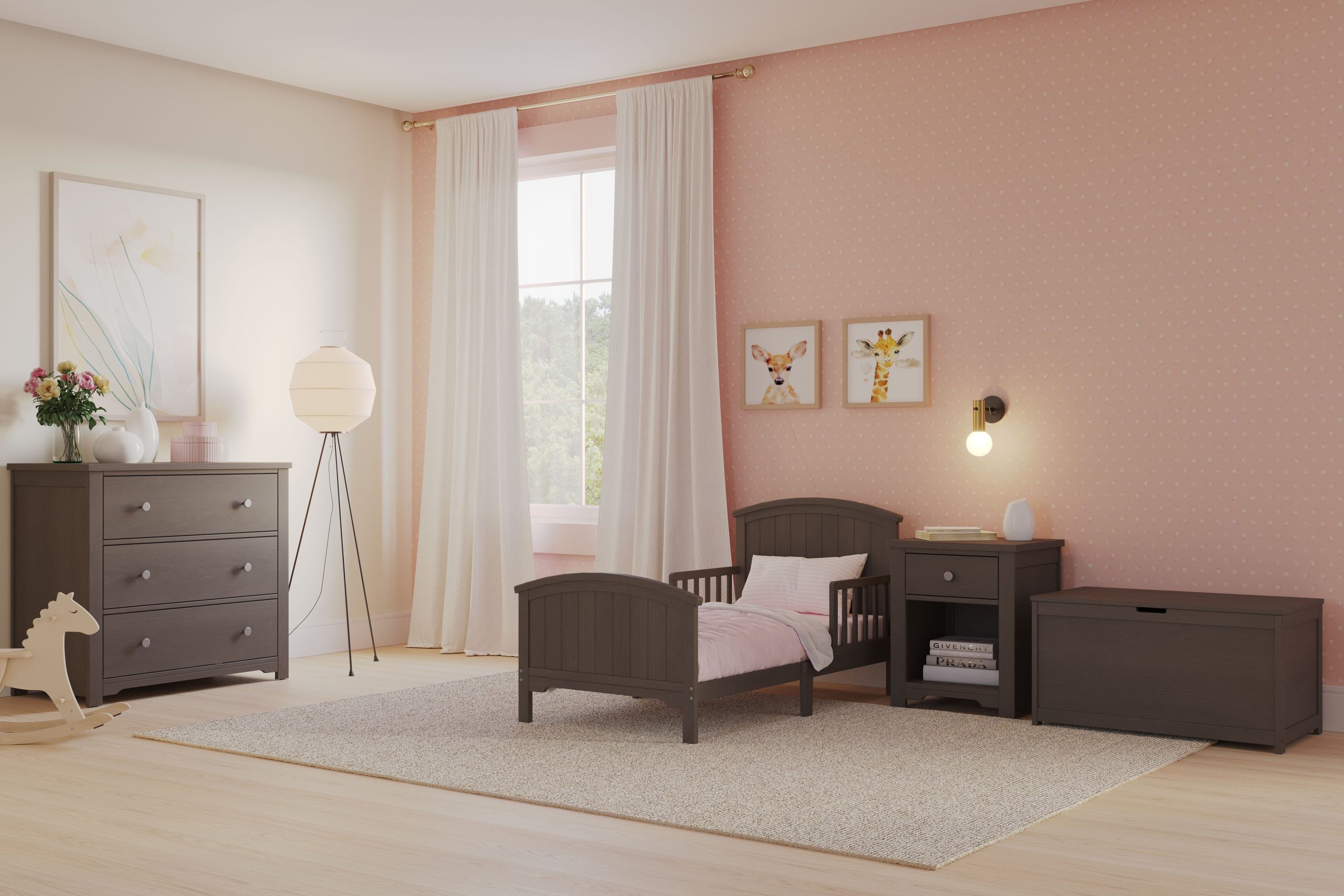 Hampton Toddler Bed. Dapper Gray - Image 20