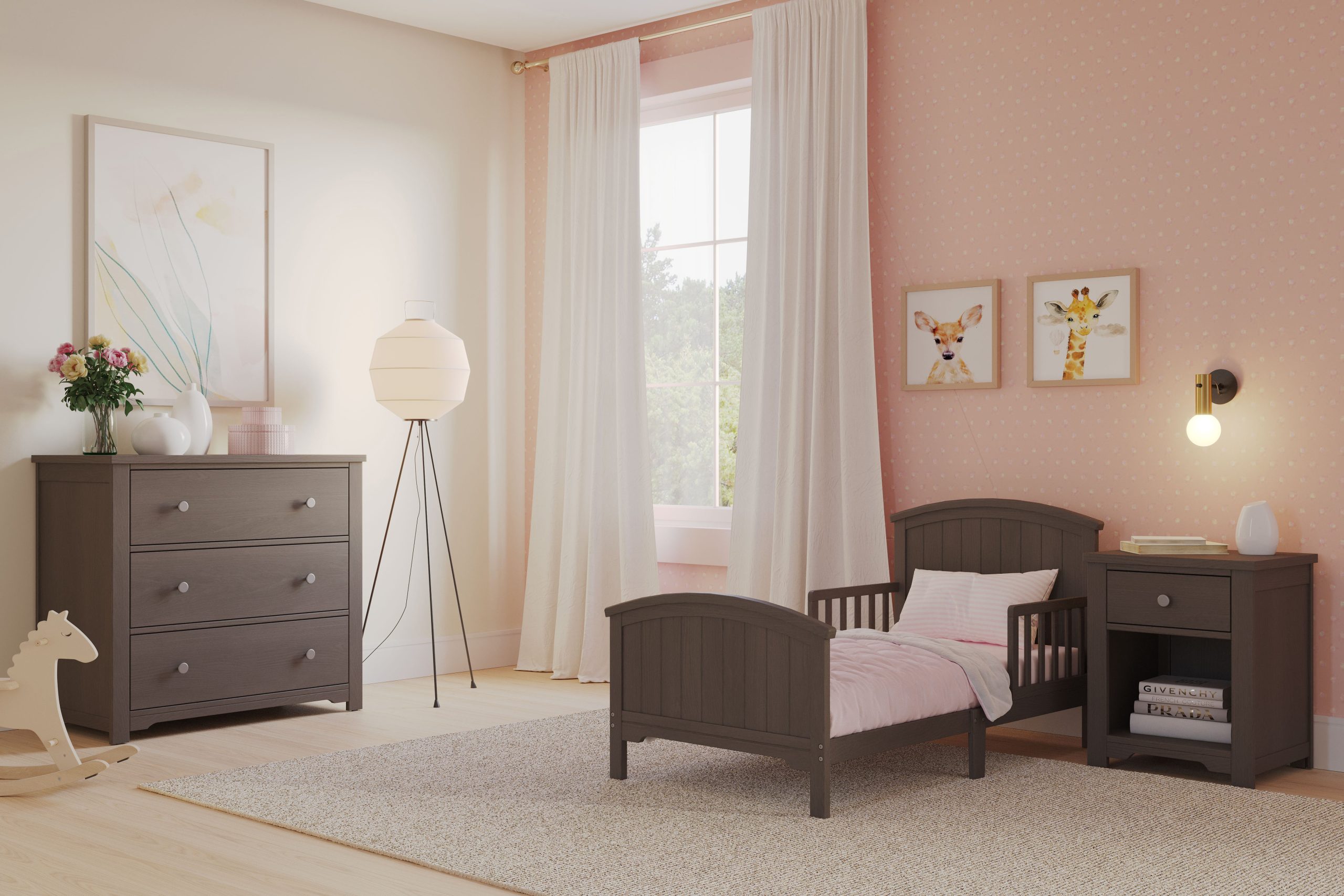 Hampton Toddler Bed. Dapper Gray - Image 21