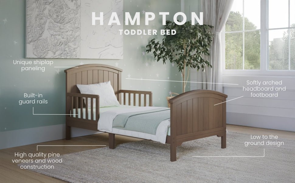 Hampton Toddler Bed. Dusty Heather - Image 16