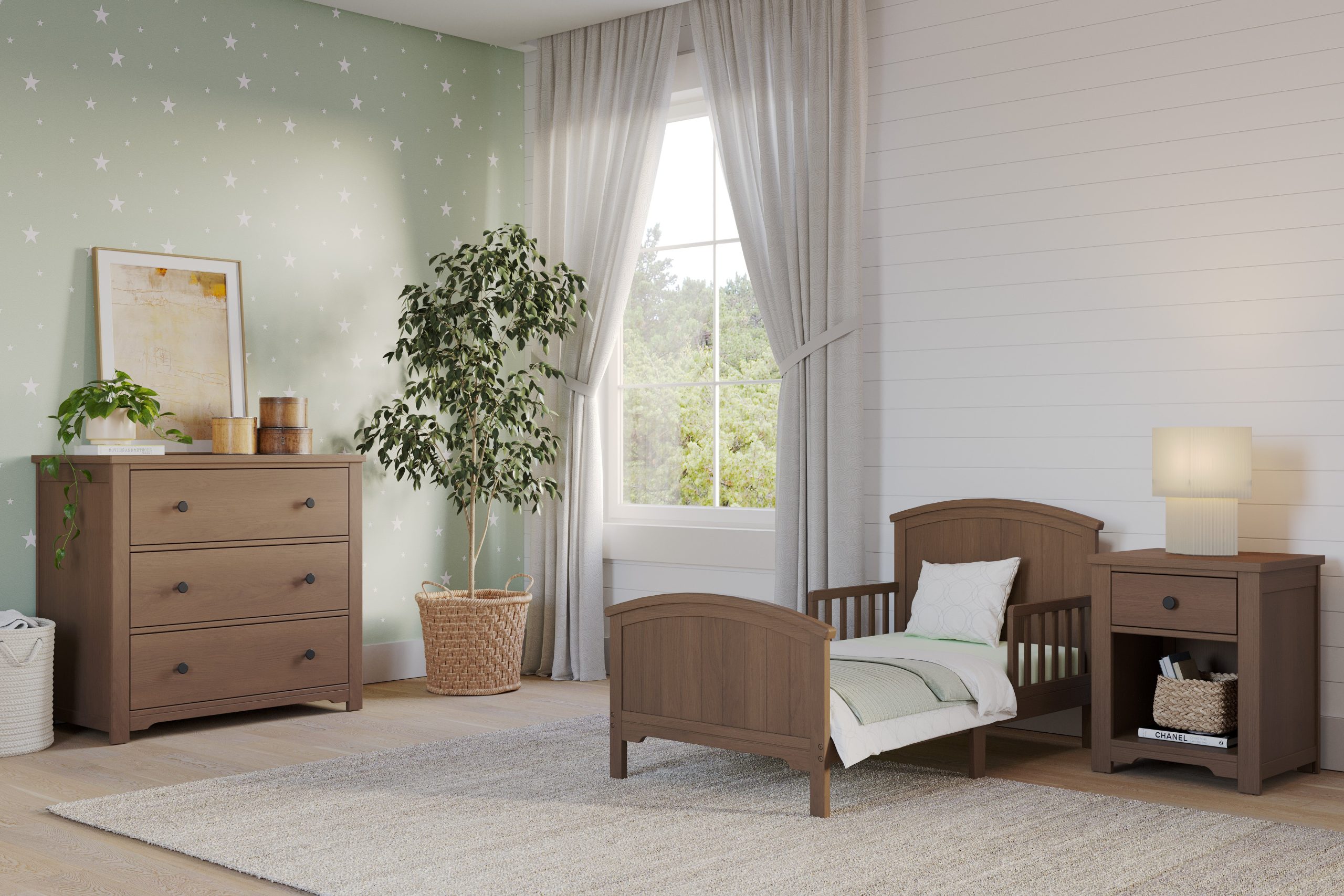Harmony Nightstand. Dusty Heather - Image 12