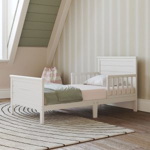 Woodland Toddler Bed. Brushed Cotton