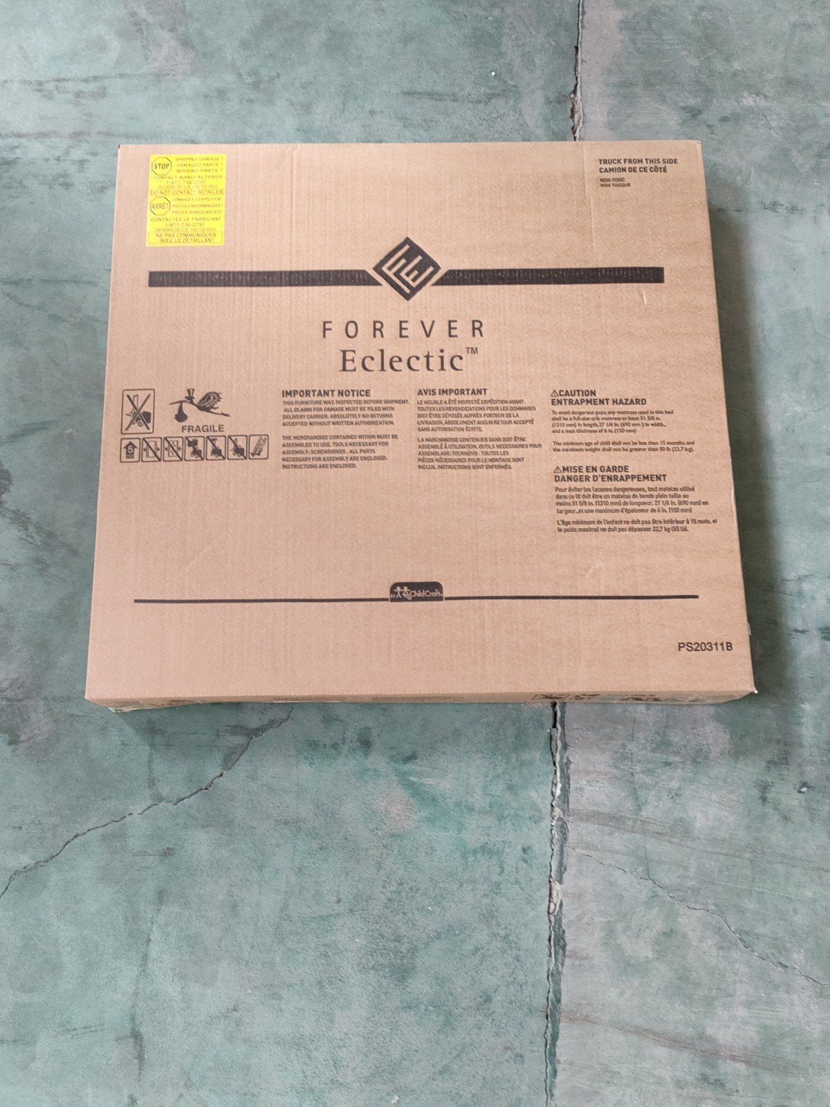Woodland Toddler Bed. Brushed Pebble - Image 13