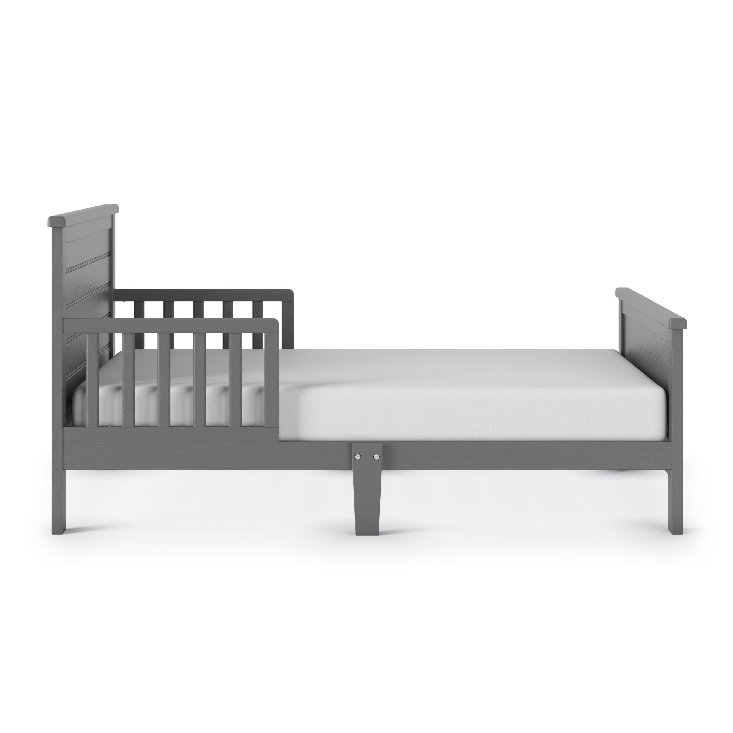 Woodland Toddler Bed. Brushed Pebble - Image 3
