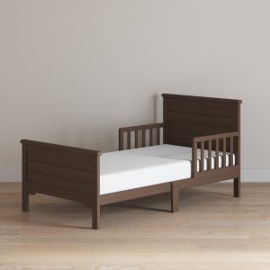 Woodland Toddler Bed. Brushed Truffle