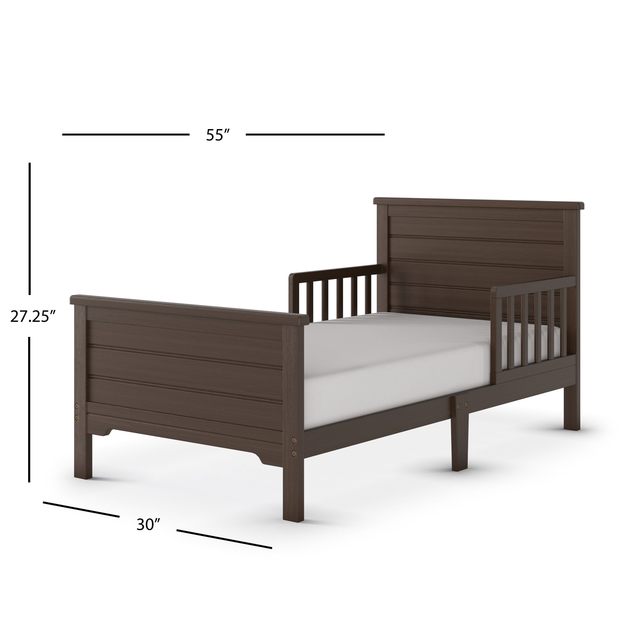 Woodland Toddler Bed. Brushed Truffle - Image 3