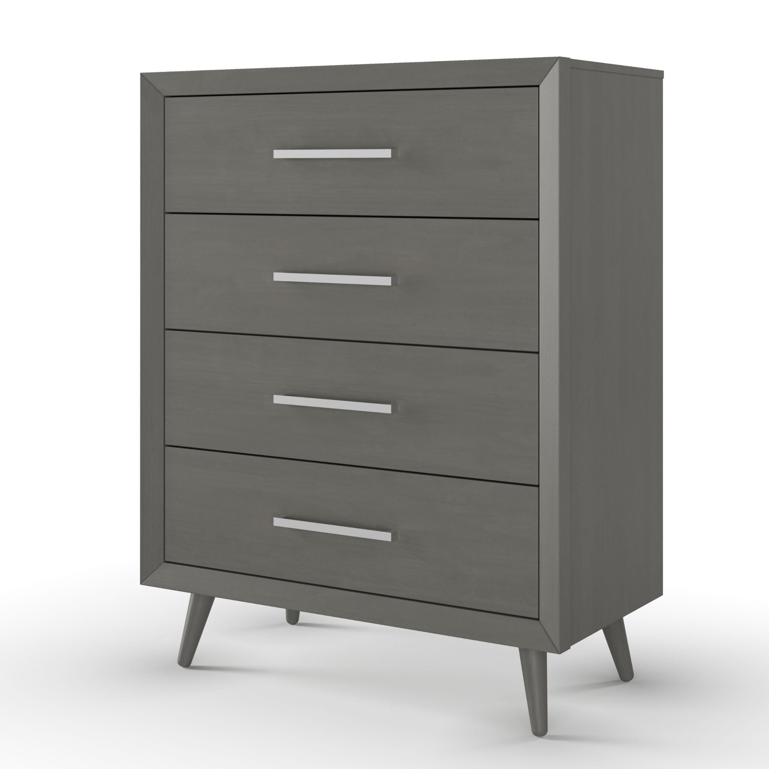 Cranbrook 4 Drawer Chest. Lunar Gray - Image 2