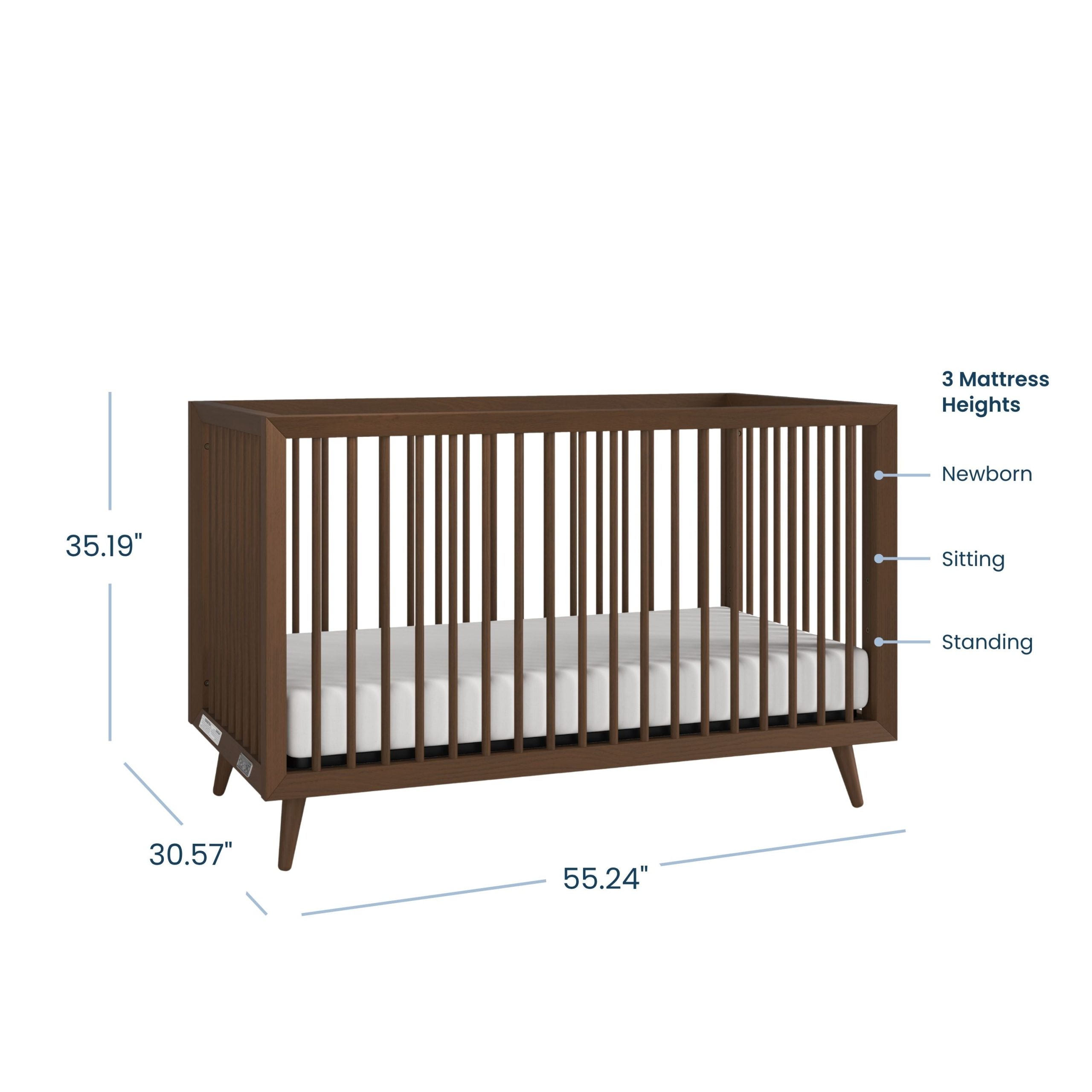 Cranbrook 3 Piece Nursery Set with Crib. Dresser and Chest - Image 2