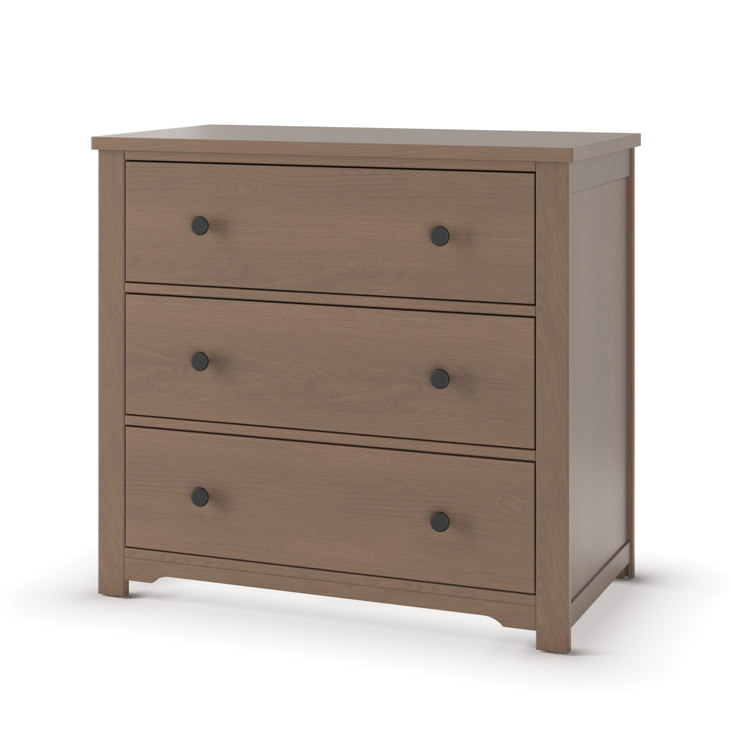 Harmony 3-Drawer Dresser with Changing Table Topper. Dusty Heather - Image 2