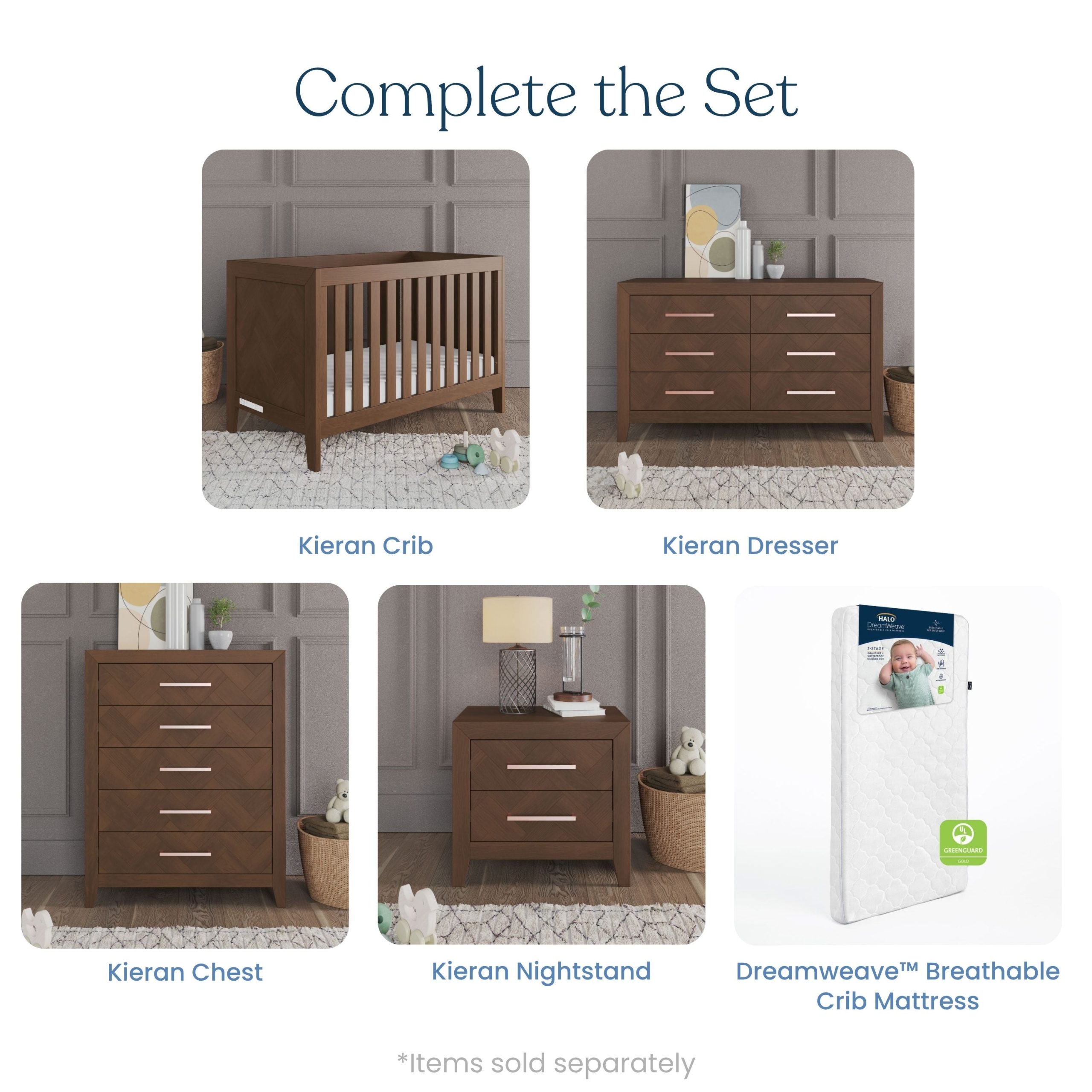 Kieran 5-Drawer Chest. Toasted Chestnut - Image 7
