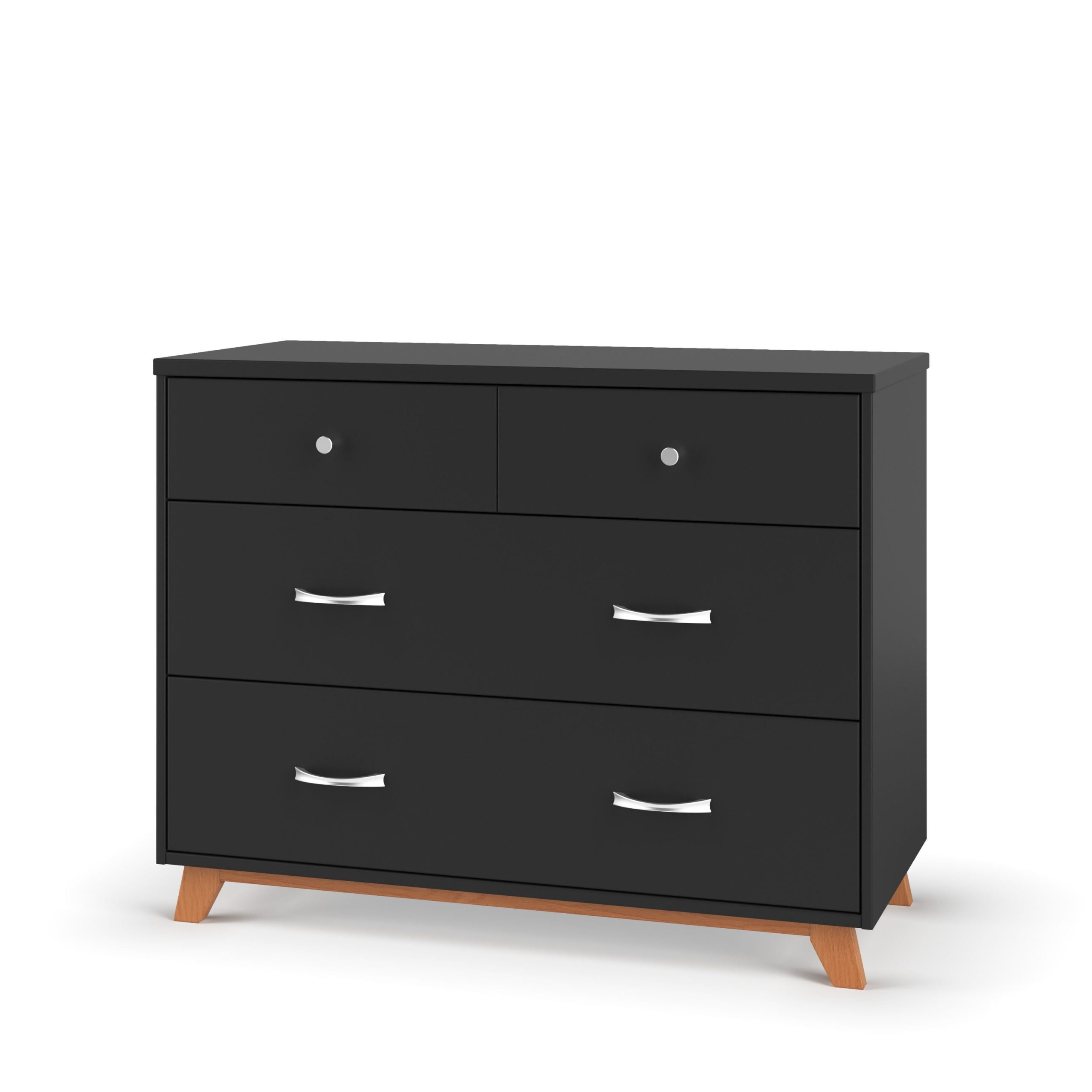 Soho 3-Drawer Dresser. Ebony - Image 2