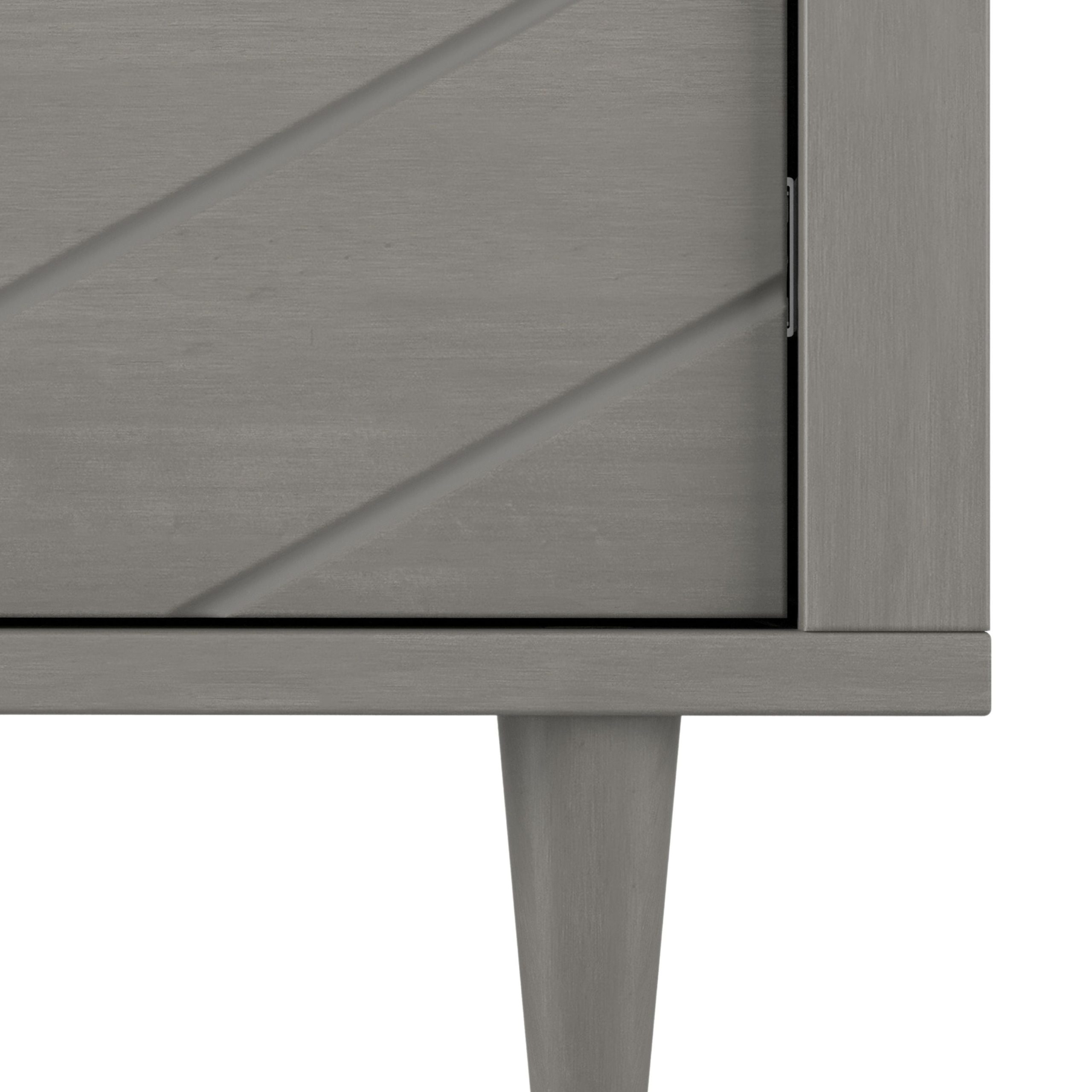 Surrey Hill 5 Drawer Chest. Lunar Gray - Image 4