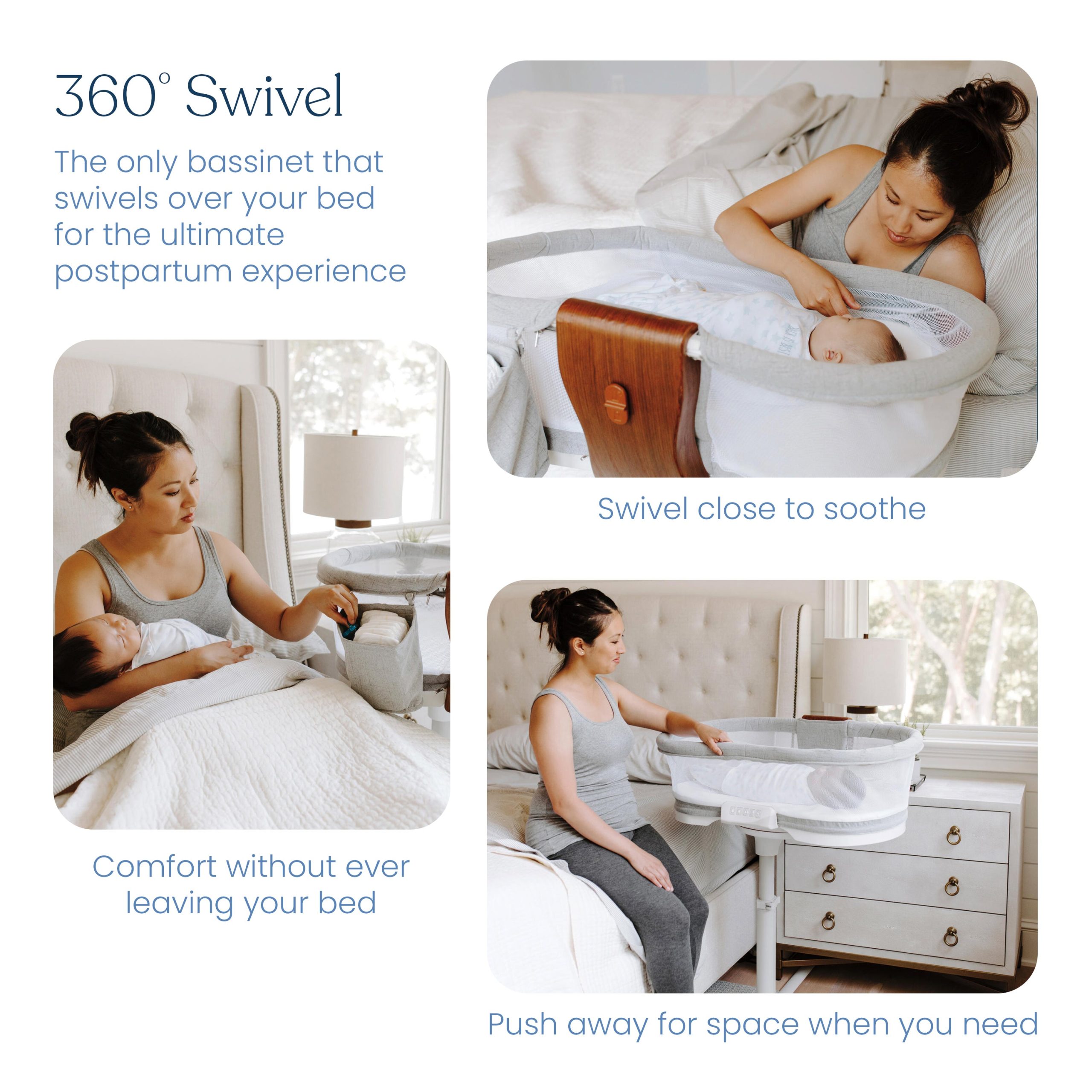 BassiNest® Luxe Swivel Sleeper Bassinet - Image 7