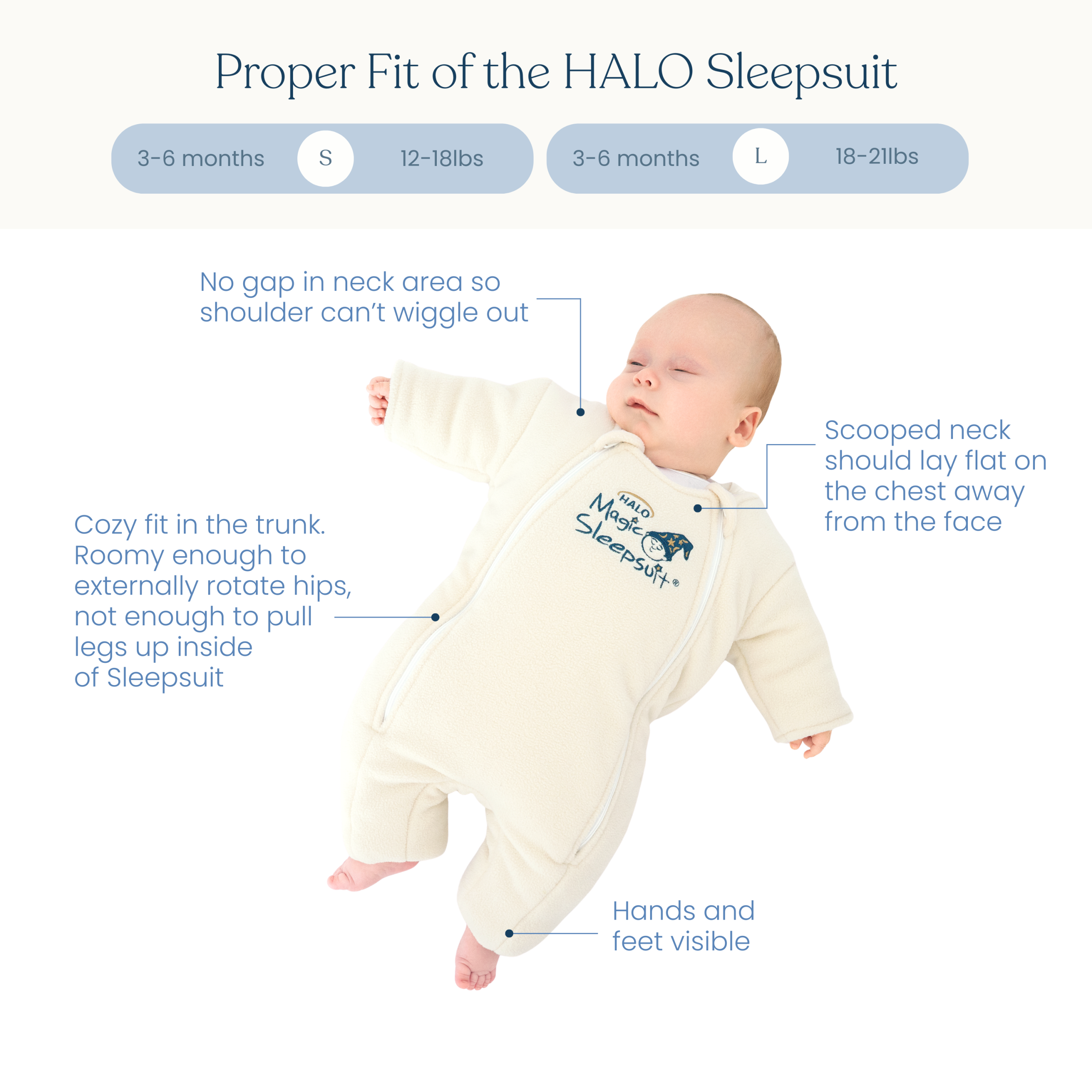 Baby Merlin's Magic Sleepsuit® 100% Cotton - Image 8