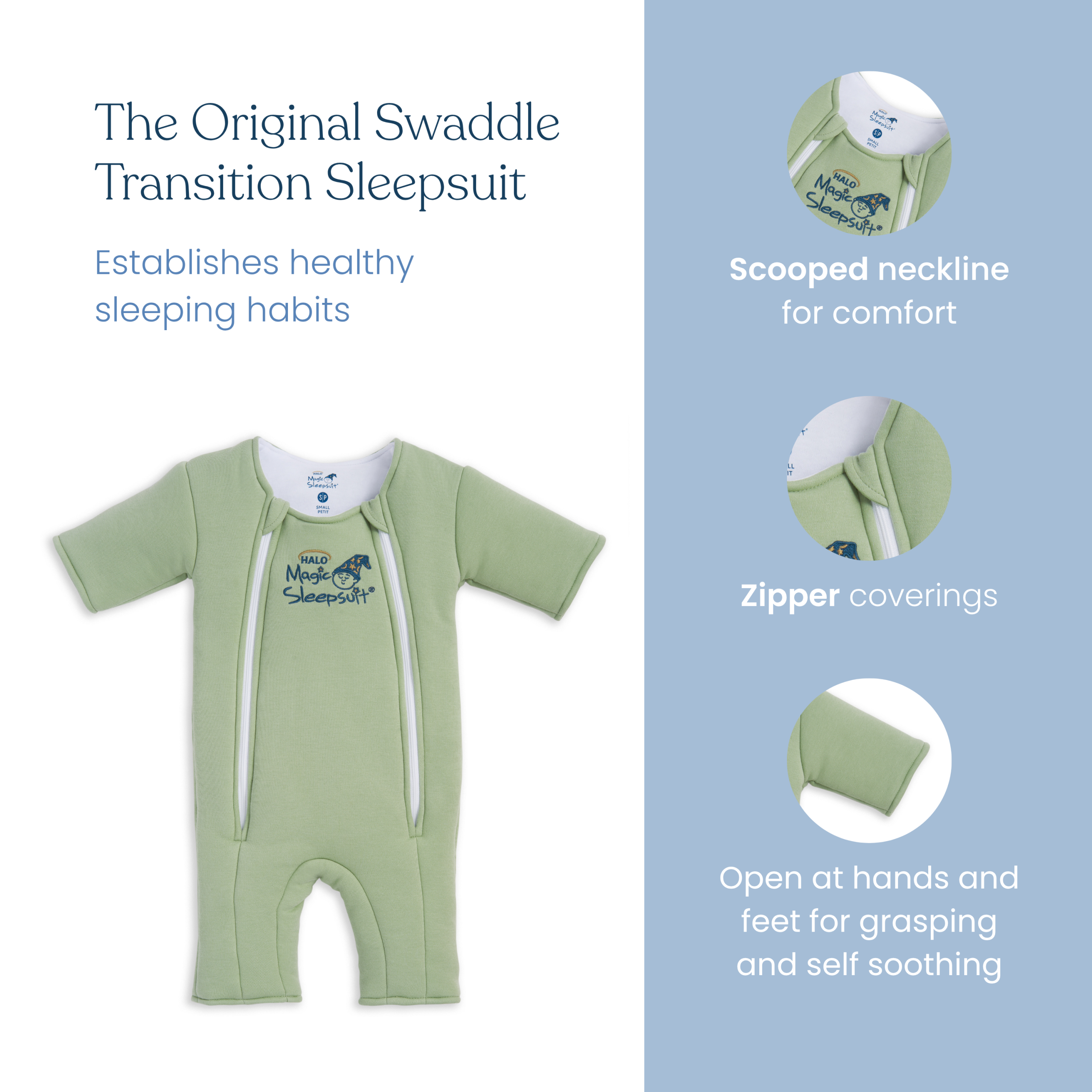 Baby Merlin's Magic SleepsuitĀ® 100% Cotton - Image 3