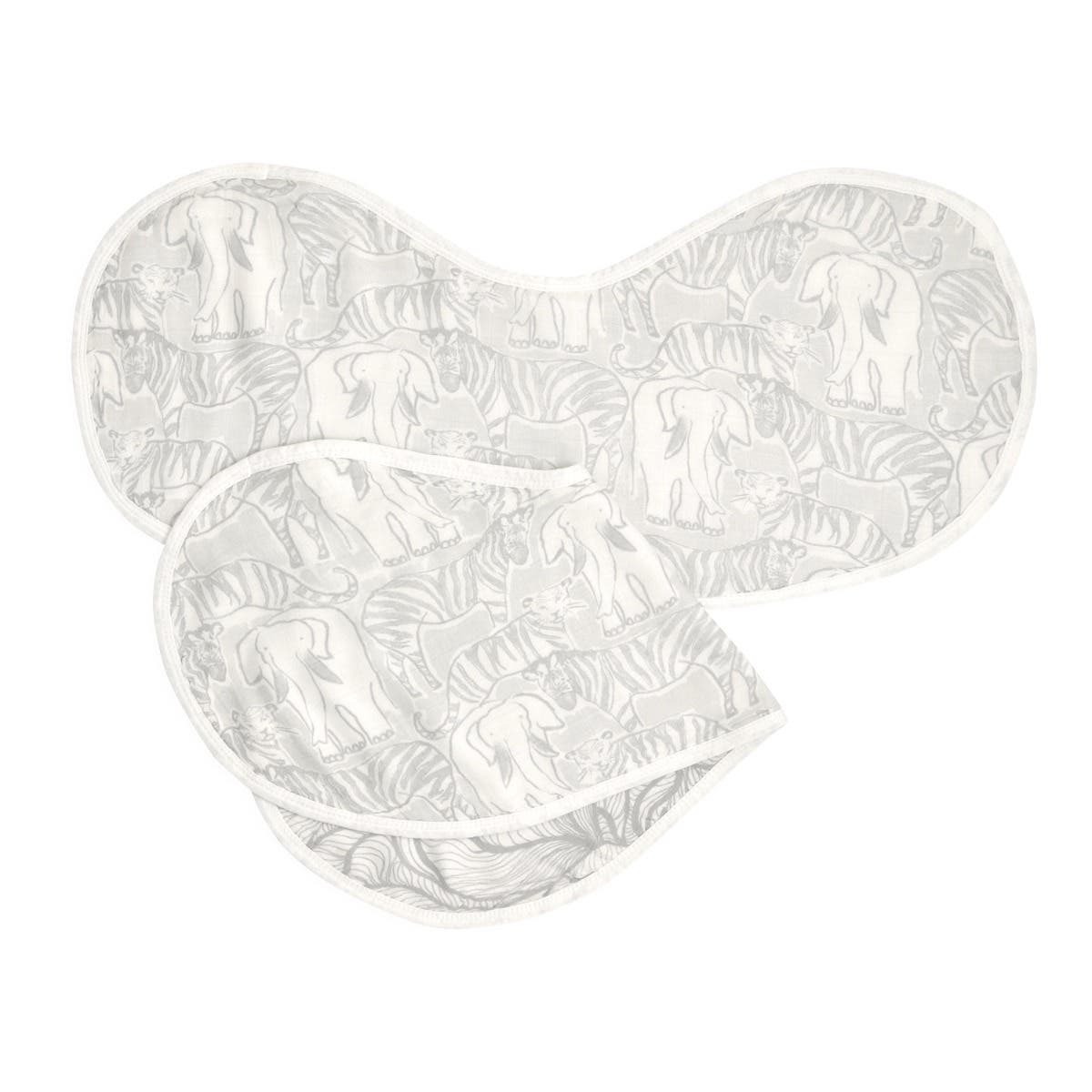 boutique silky soft burpy bib 2 pack - Image 2