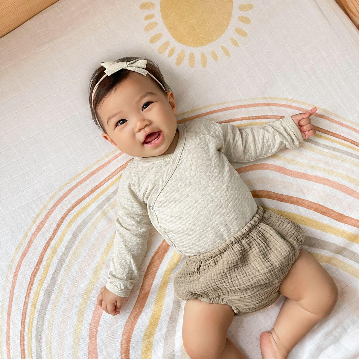 boutique cotton muslin dream blanket - Image 2