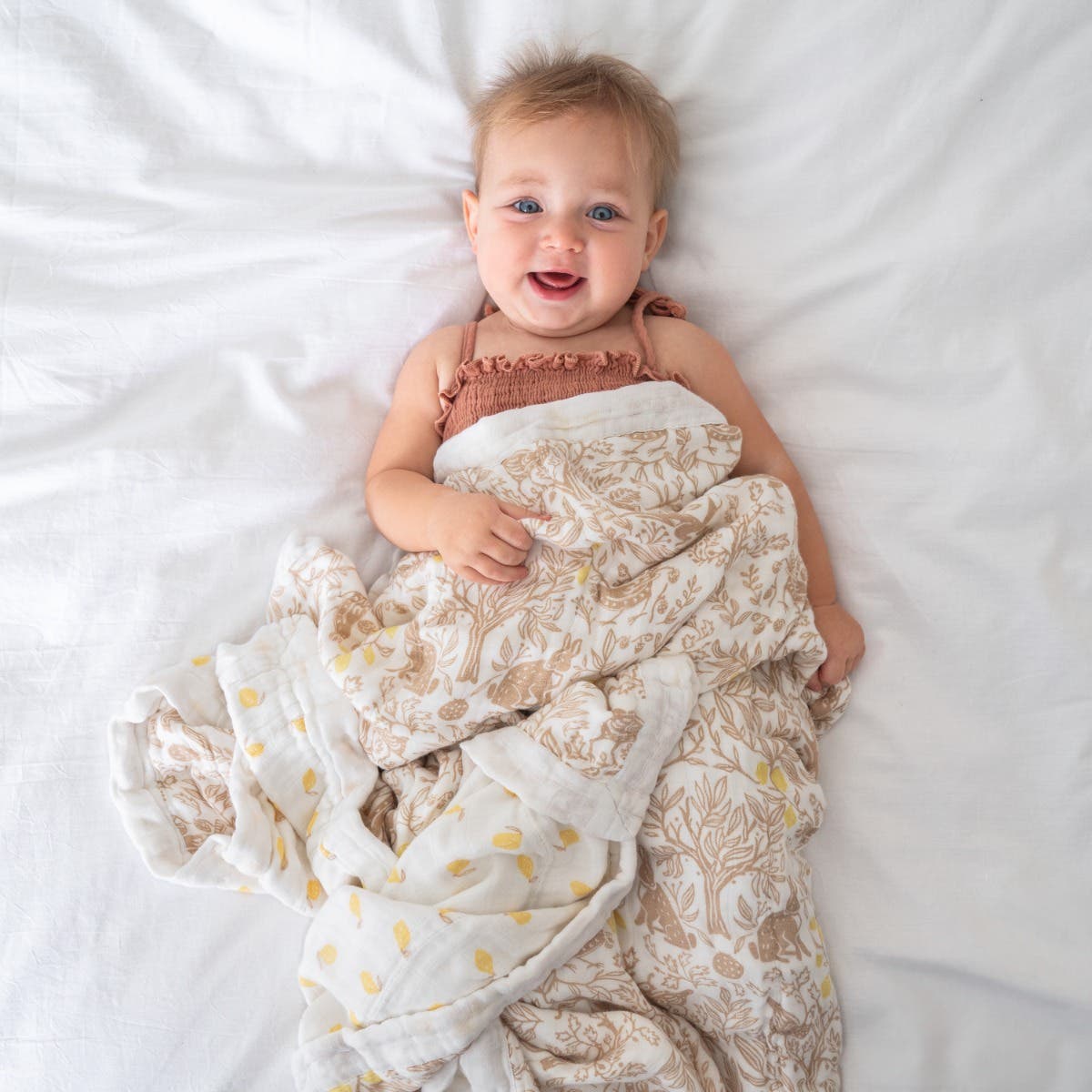 boutique silky soft muslin dream blanket - Image 2