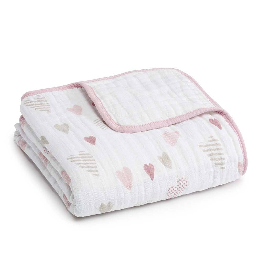 boutique cotton muslin dream blanket