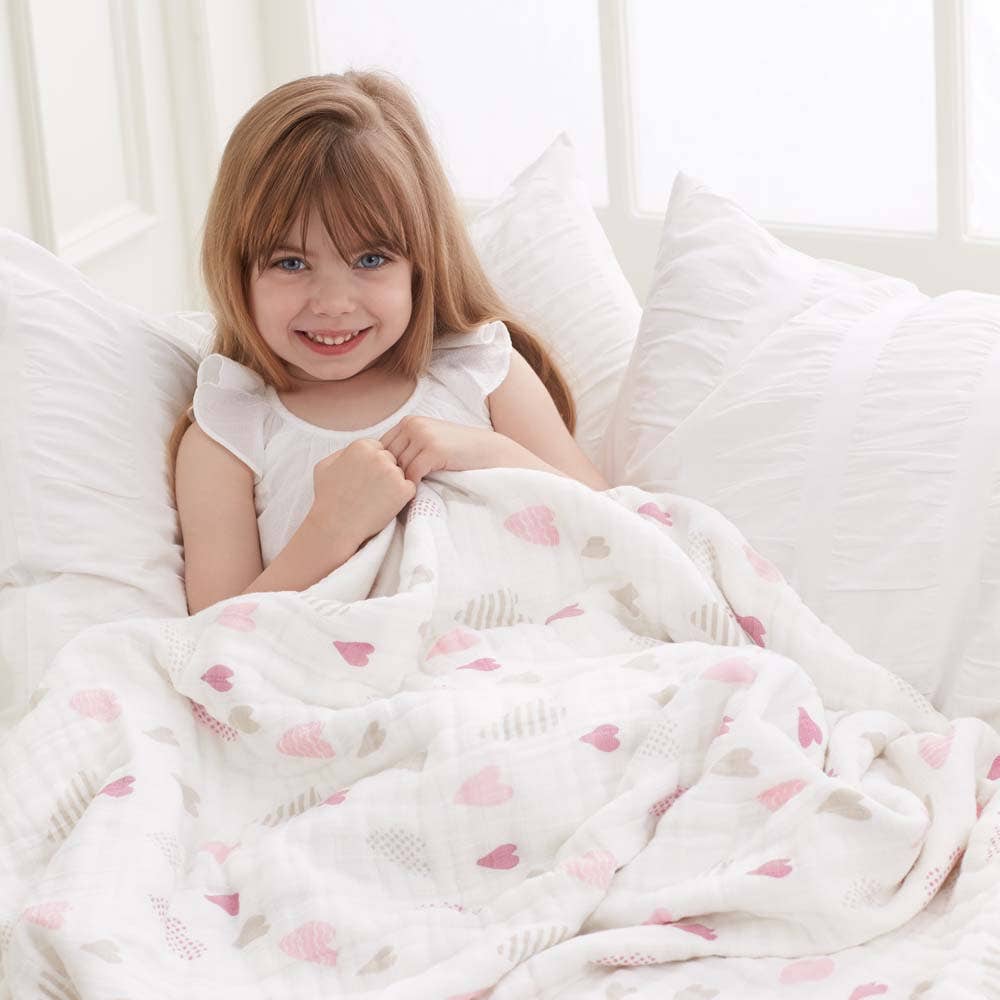 boutique cotton muslin dream blanket - Image 2