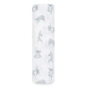 boutique 100% cotton muslin swaddle blanket