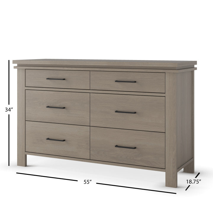 Denman 3-Piece Nursery Set with Crib. Dresser and Chest - Image 6